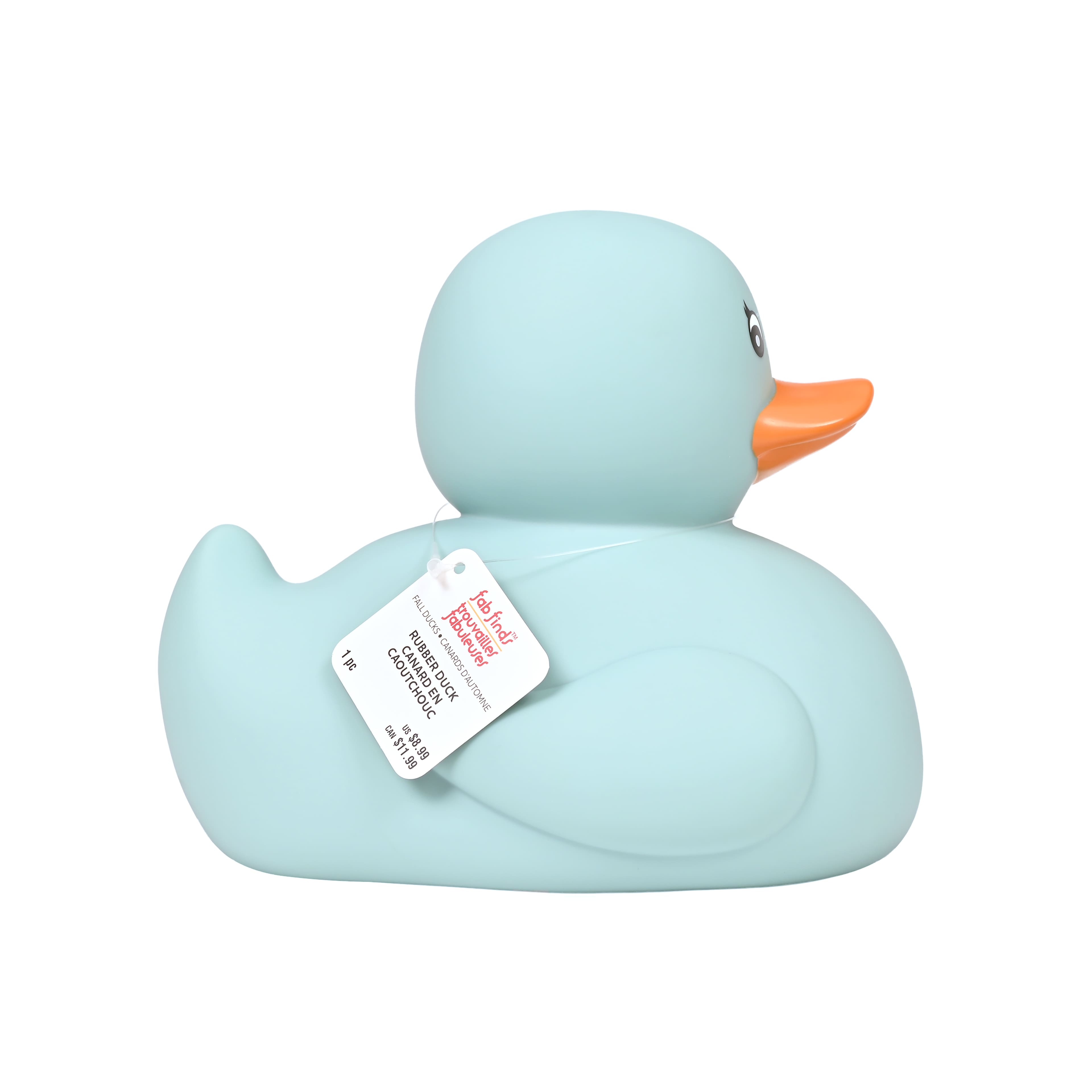 Assorted Fall 8" Rubber Duck, 1pc. by Fab Finds™