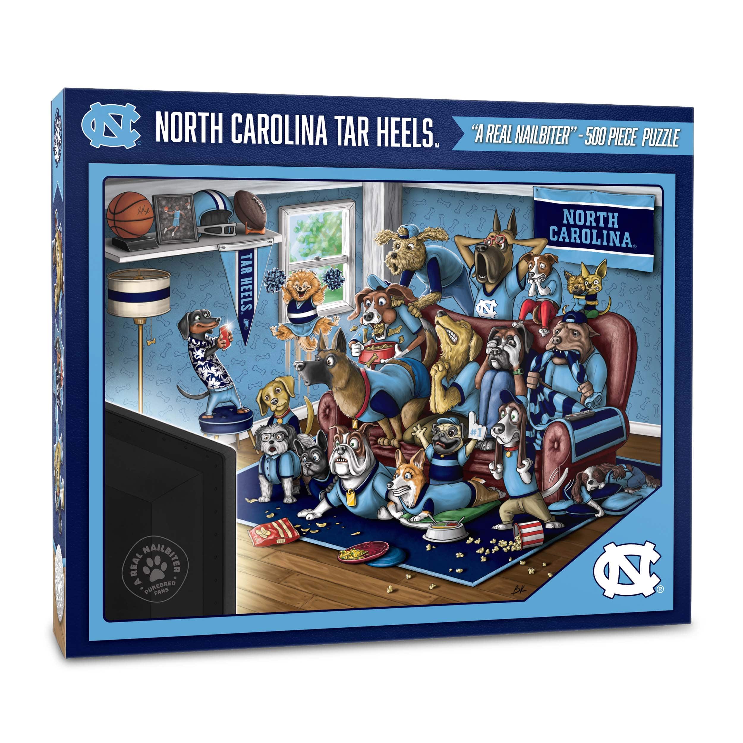 College Football Purebred Fans A Real Nailbiter 500 Piece Puzzle
