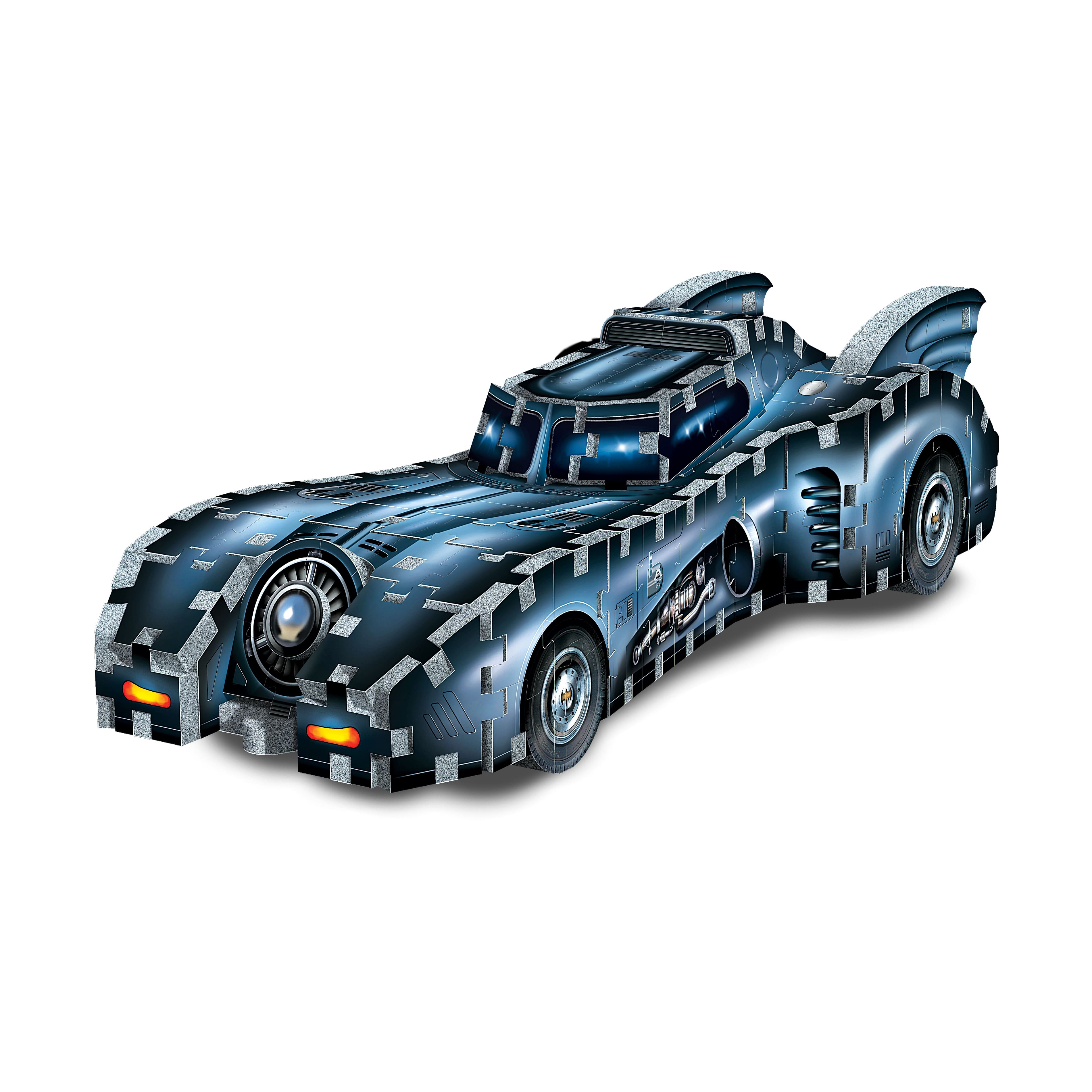 DC Batman - Batmobile 3D Jigsaw Puzzle: 255 Pcs