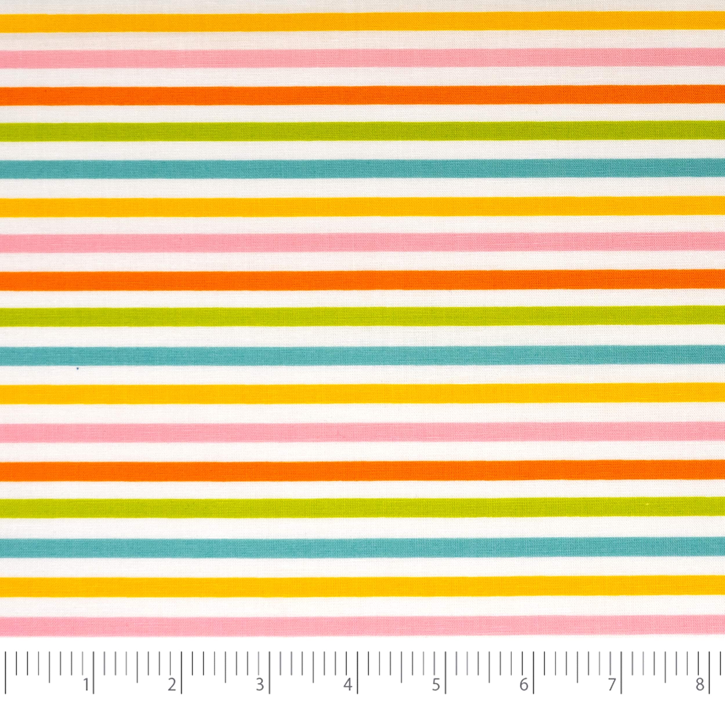 SINGER Pastel Stripe Cotton Fabric