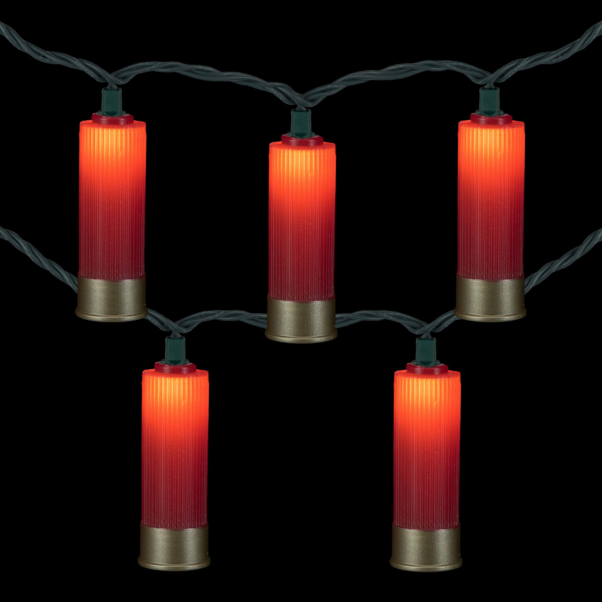 10ct. Shotgun Shells Patio String Lights