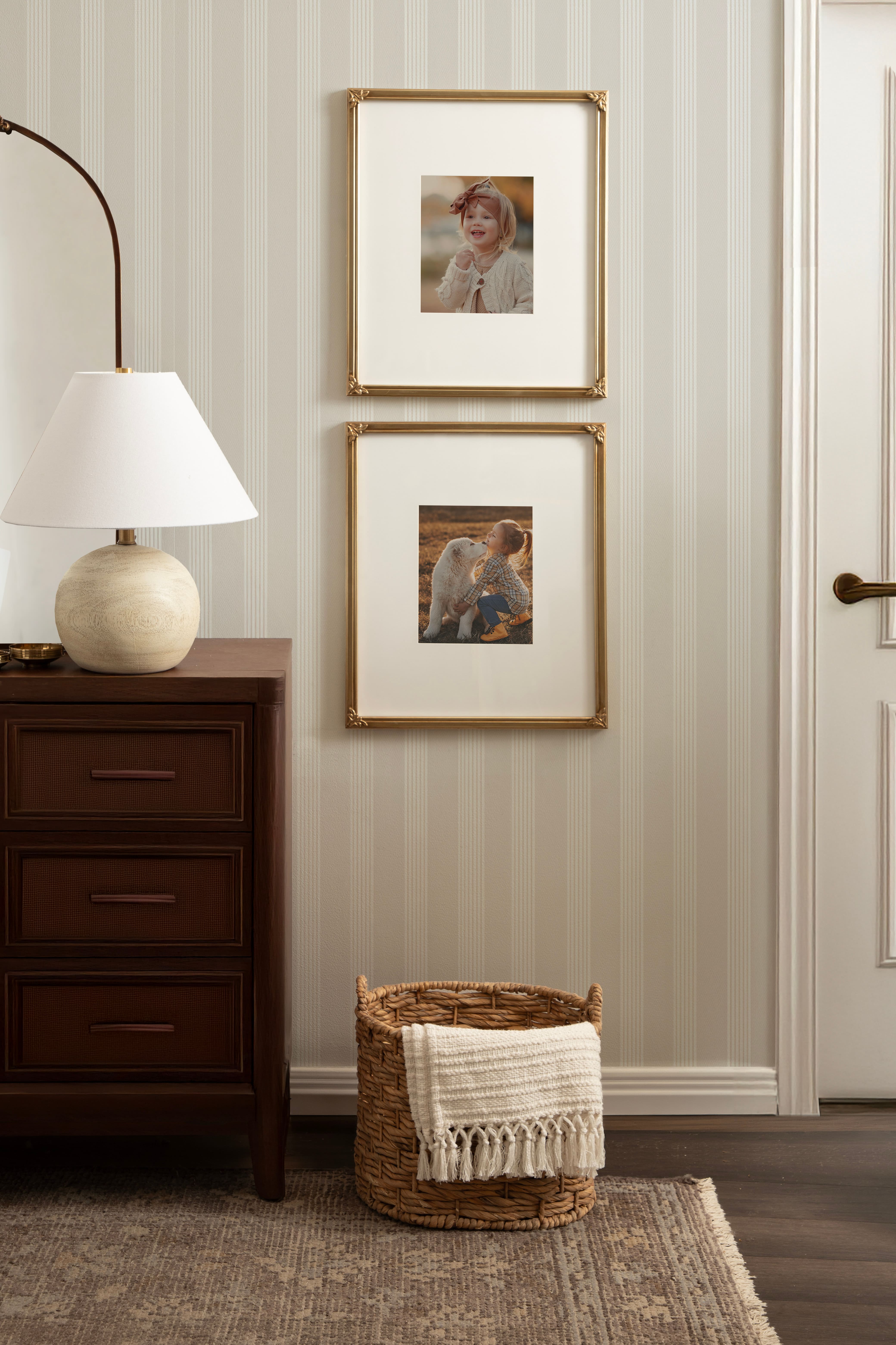 Kate and Laurel Arendahl 16" x 20" Wall Frames with 8" x 10" Mat, 2ct.