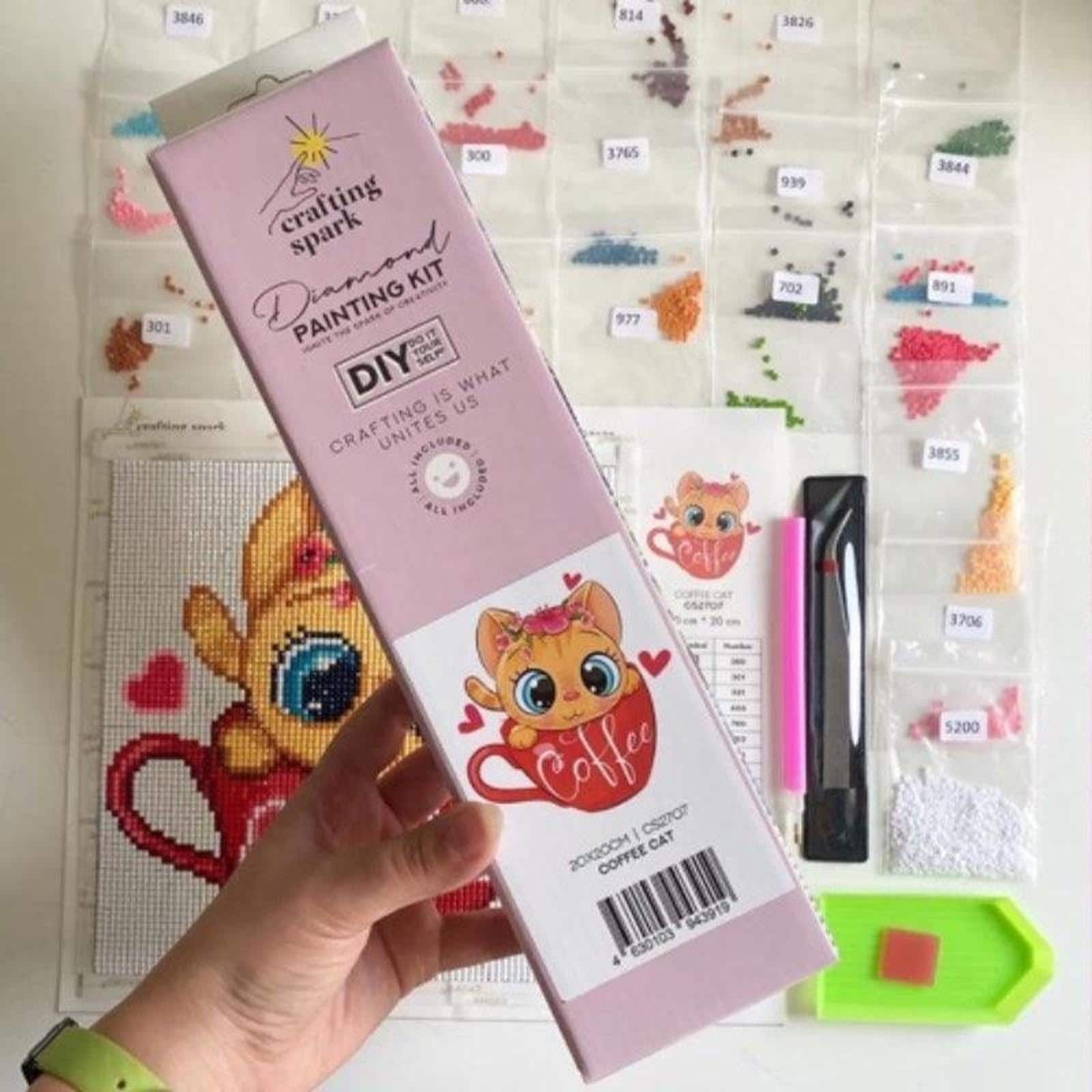 Crafting Spark Christmas Mood Diamond Painting Kit