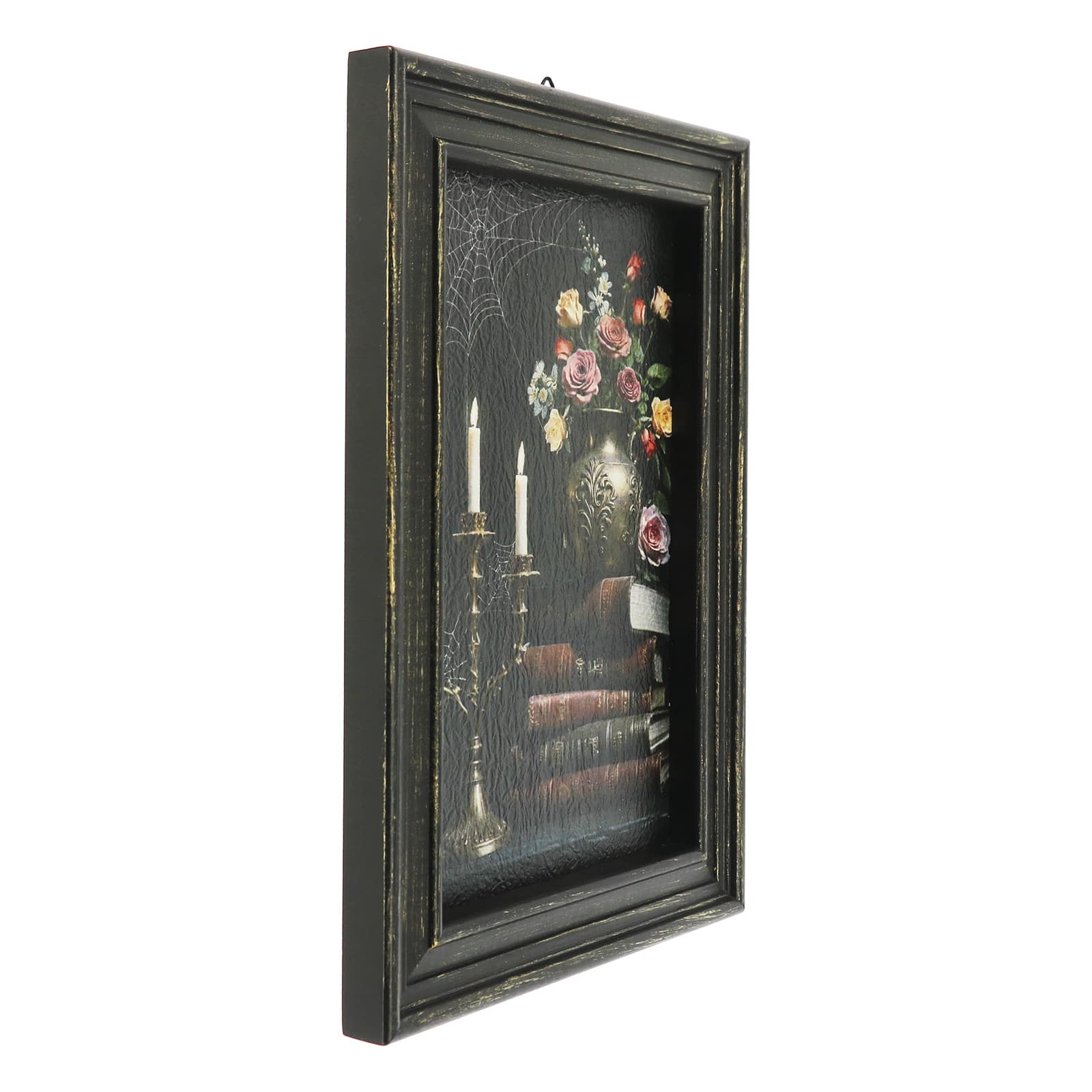 Framed Stacked Books Wall Décor by Ashland®