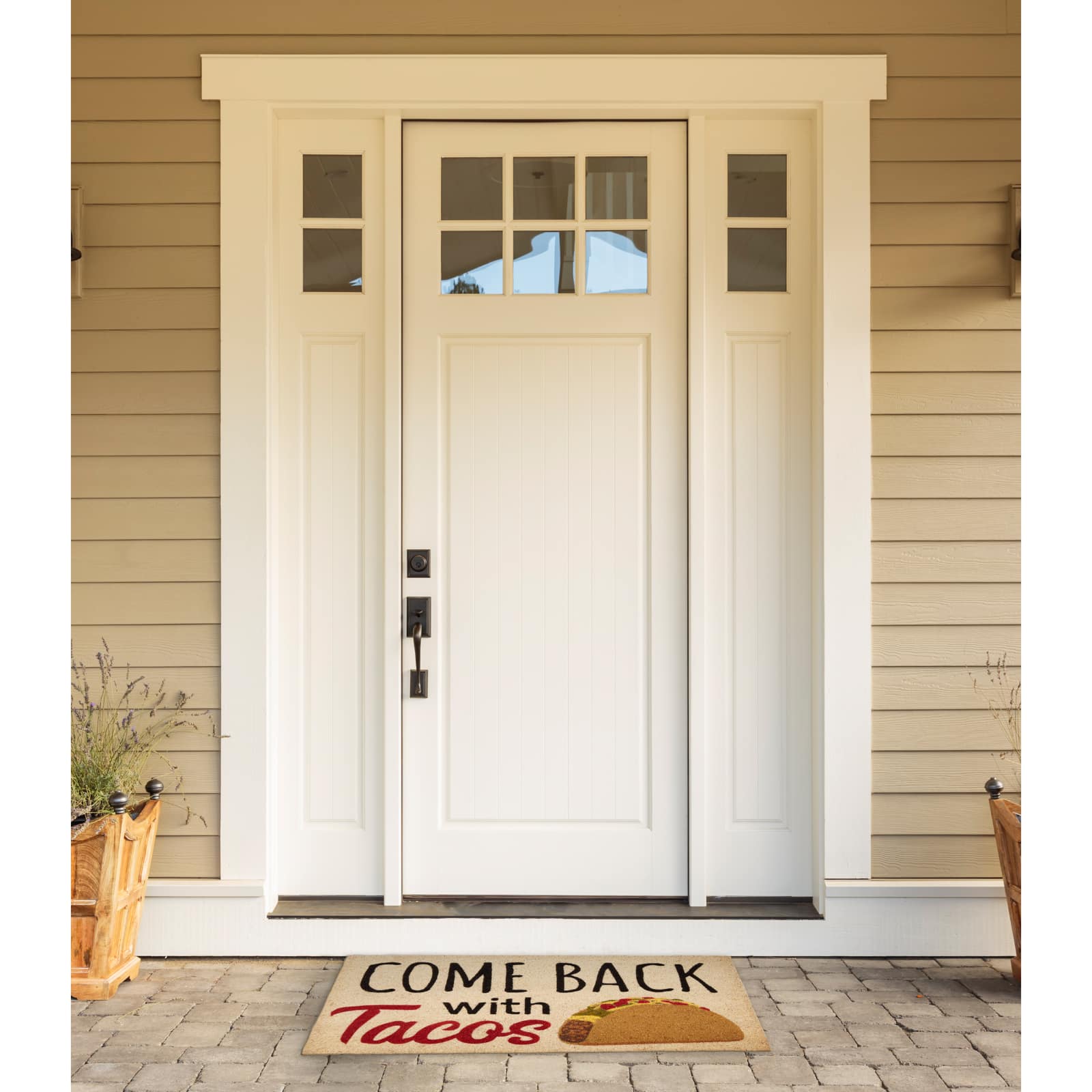 "Come Back With Tacos" Doormat