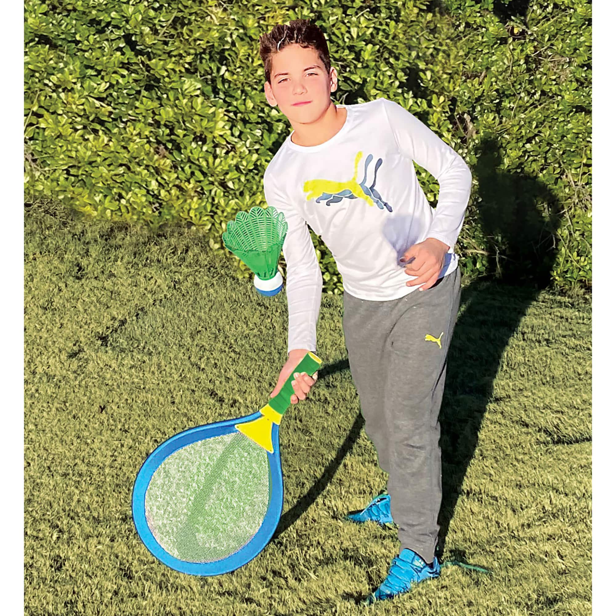 Nothing But Fun Toys Giant Boomer Badminton Playset