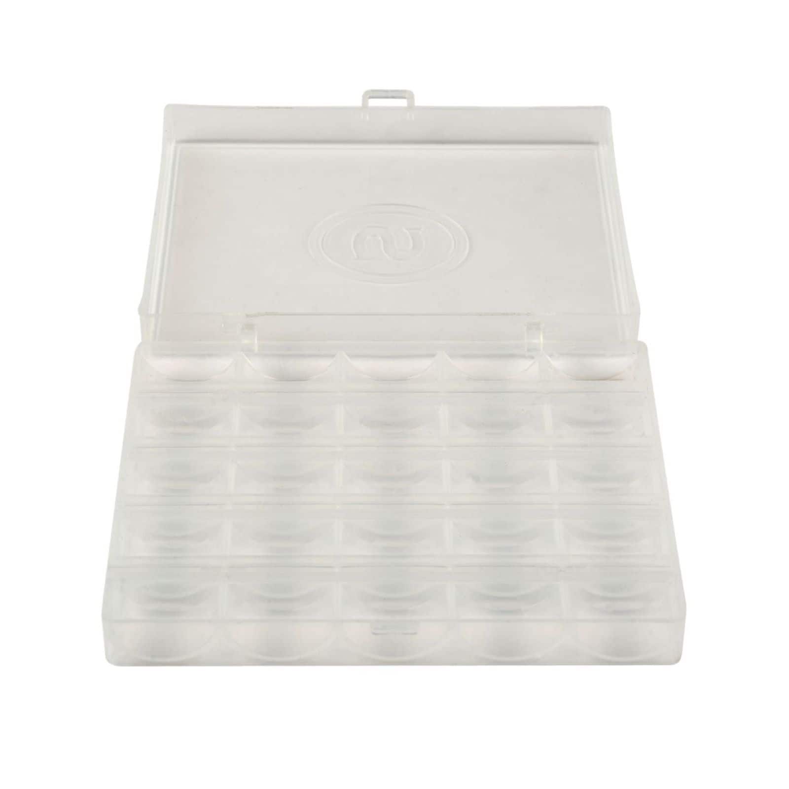 SINGER® Multicolor Class 15J Sewing Bobbin Set with Storage Case