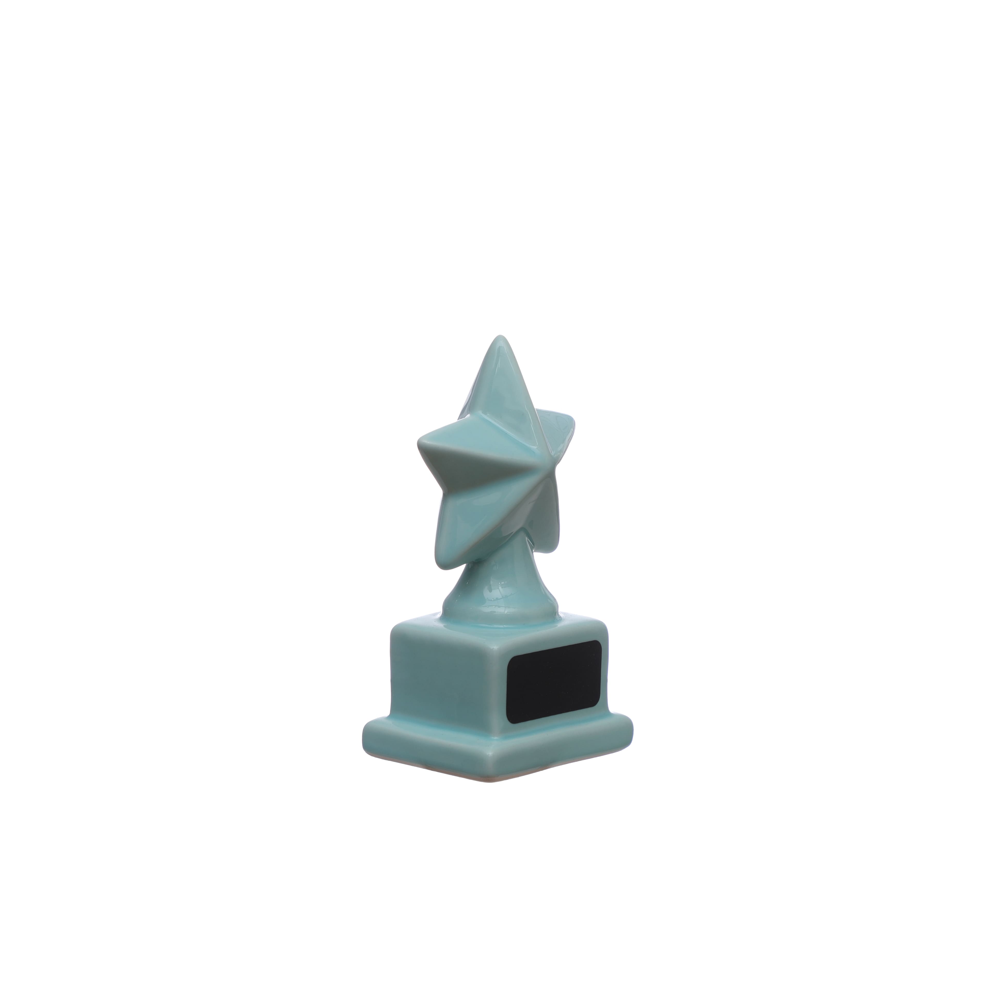 Class Rules! 4.75" Teal Star Tabletop Décor by B2C™