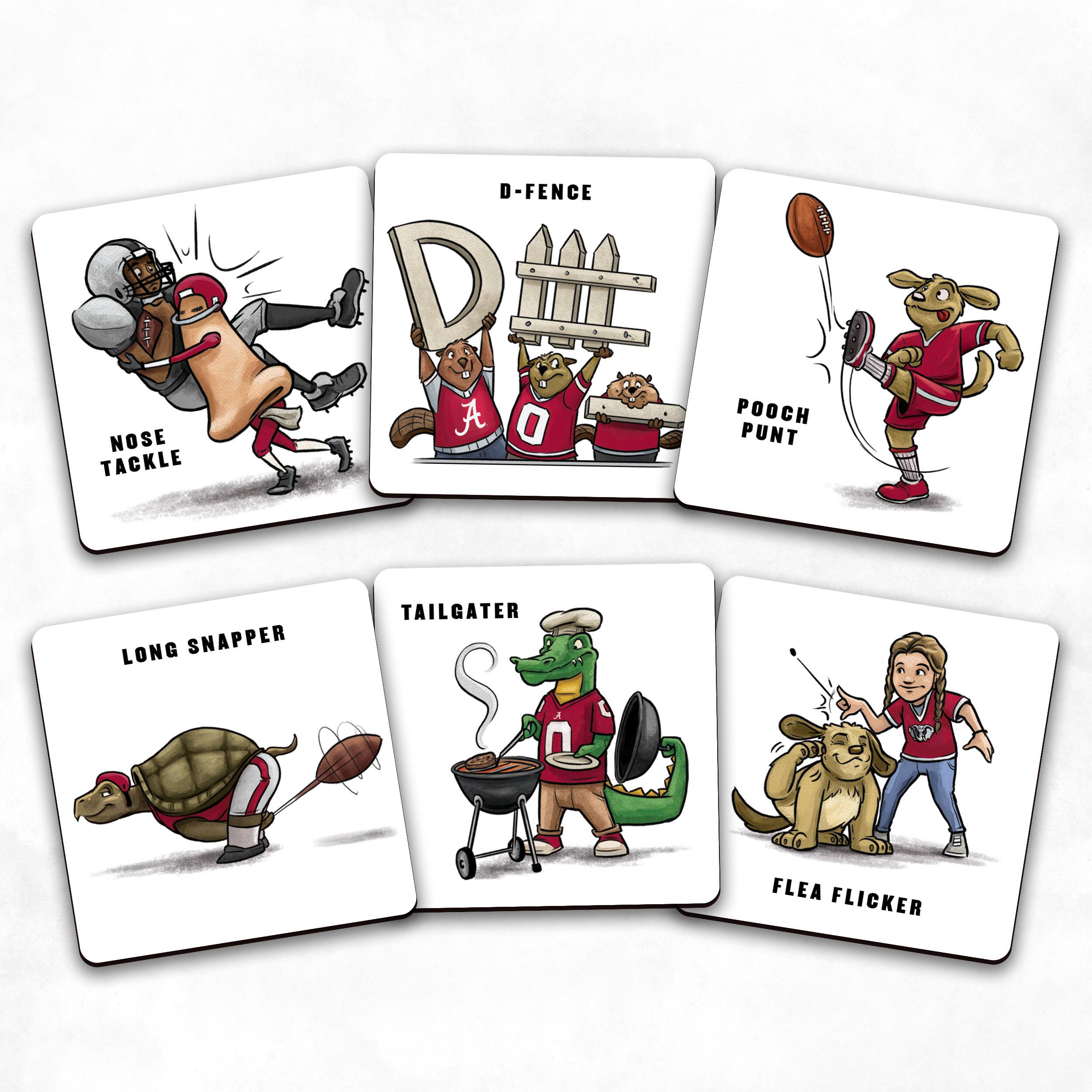 College Team Licensed Memory Match Game