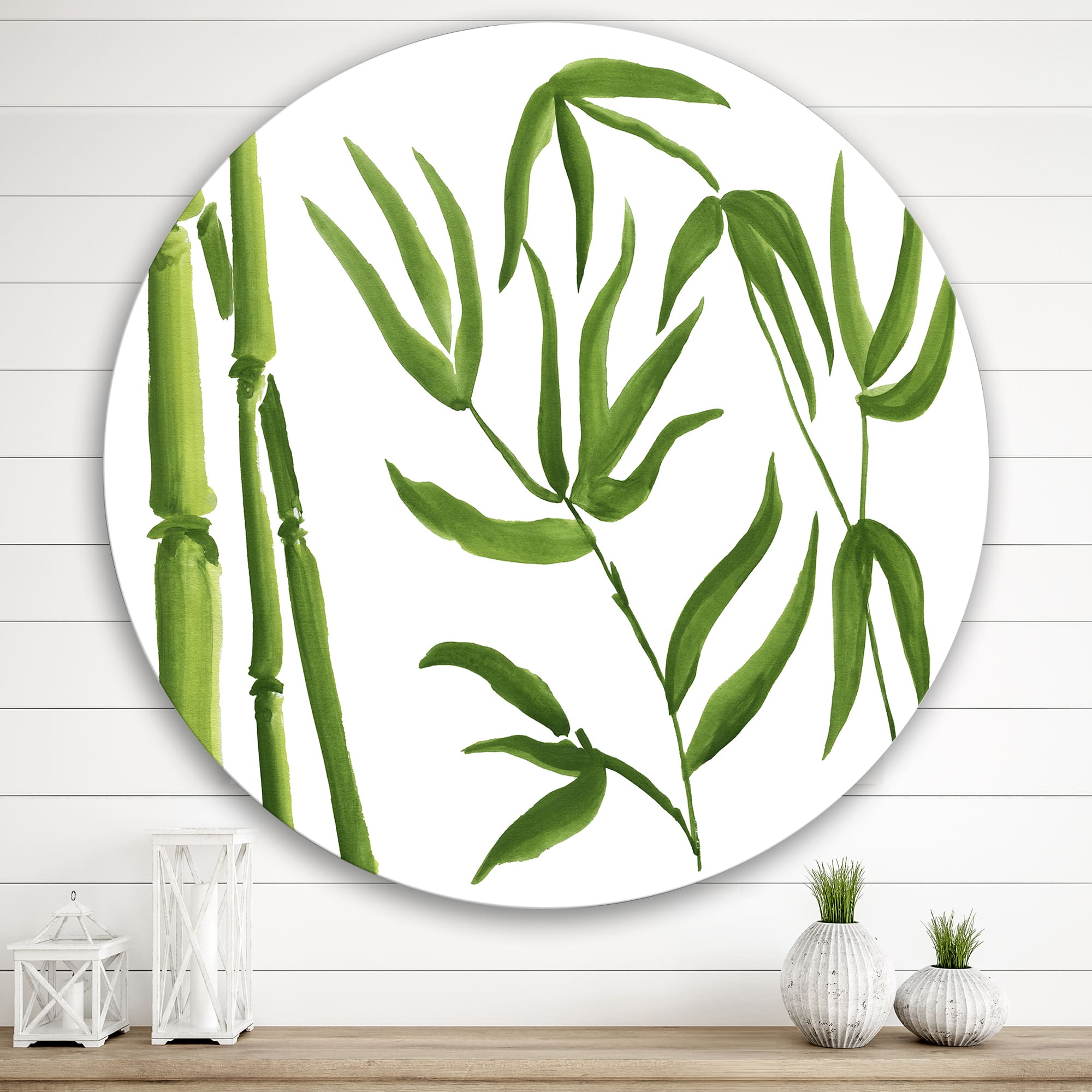 Designart - Bamboo Branches In The Forest IV
