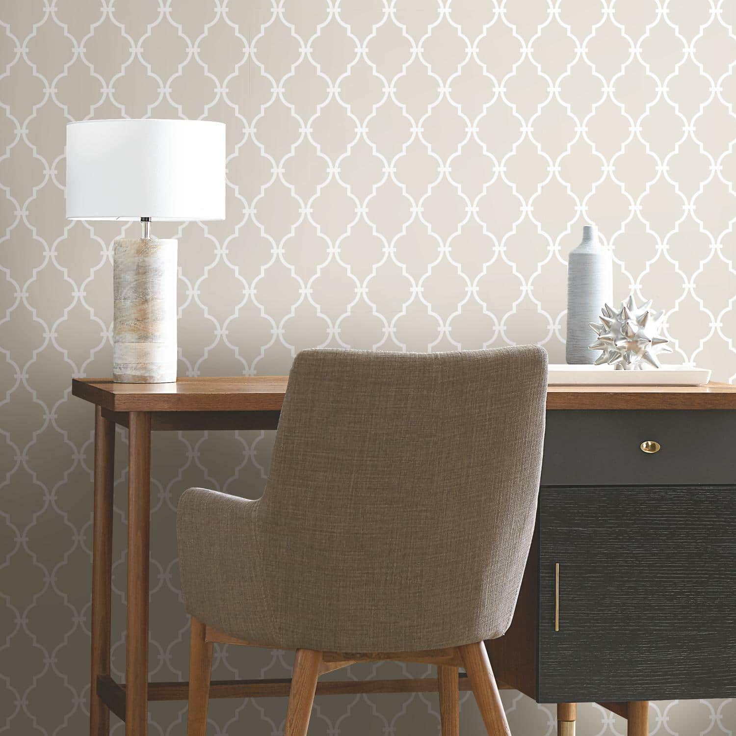 RoomMates Modern Trellis Peel & Stick Wallpaper