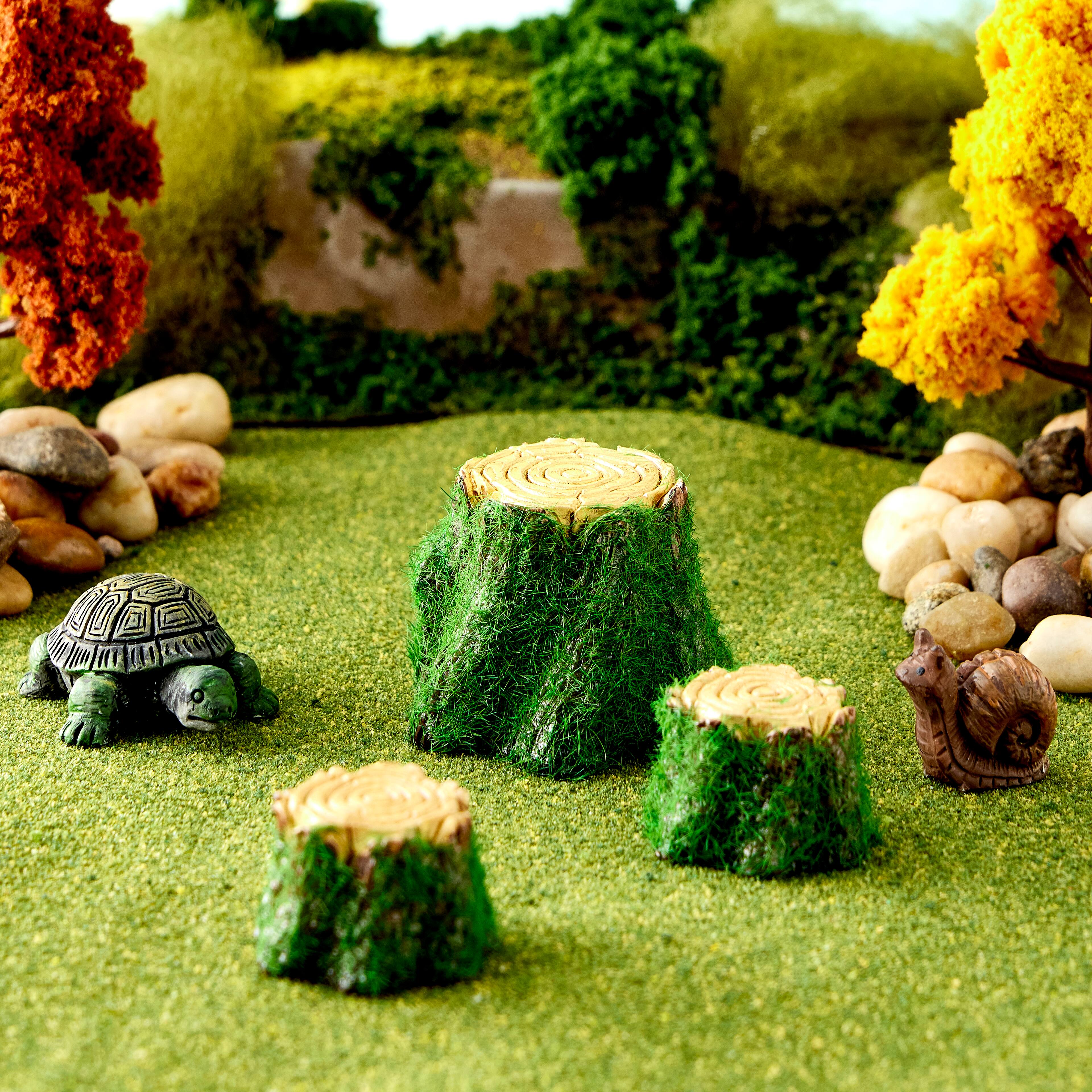 12 Pack: Mini Stump Table & Stools Set by Make Market®