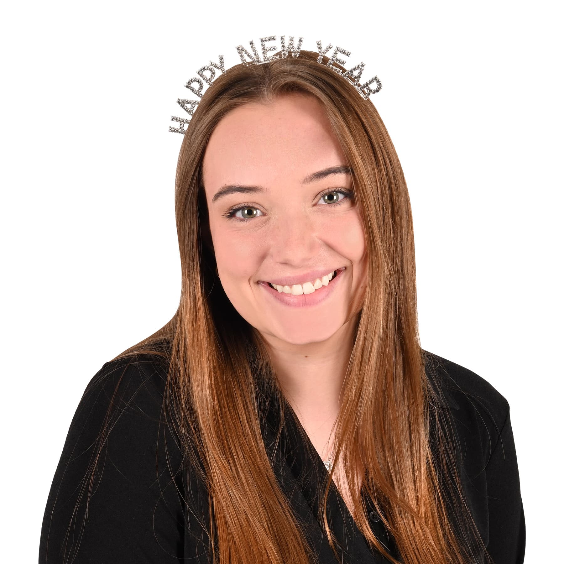 Beistle Rhinestone Happy New Year Headbands, 2ct.