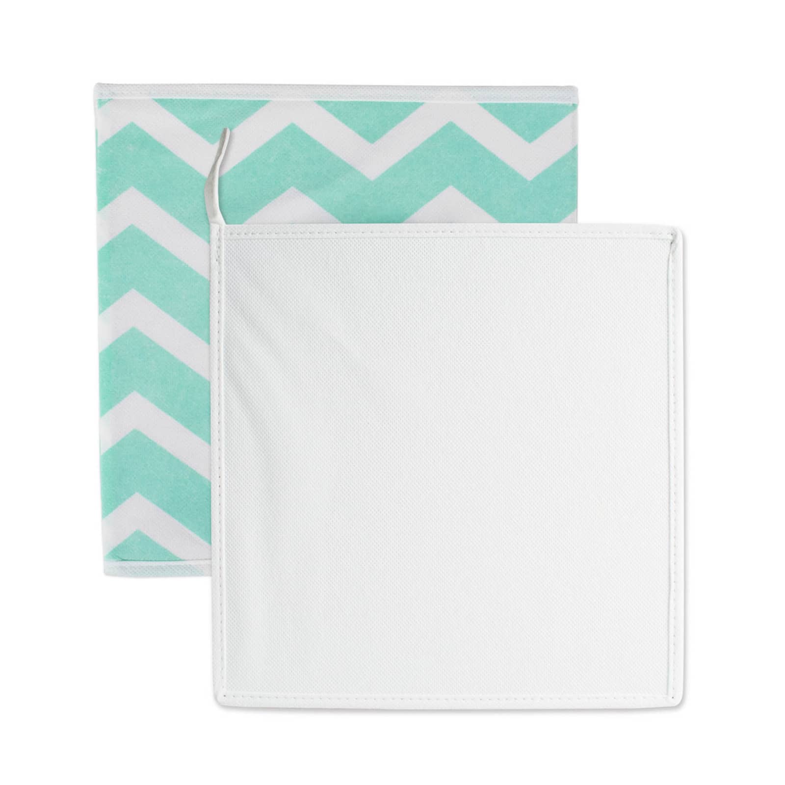 DII® 11" Nonwoven Polyester Chevron Storage Cubes