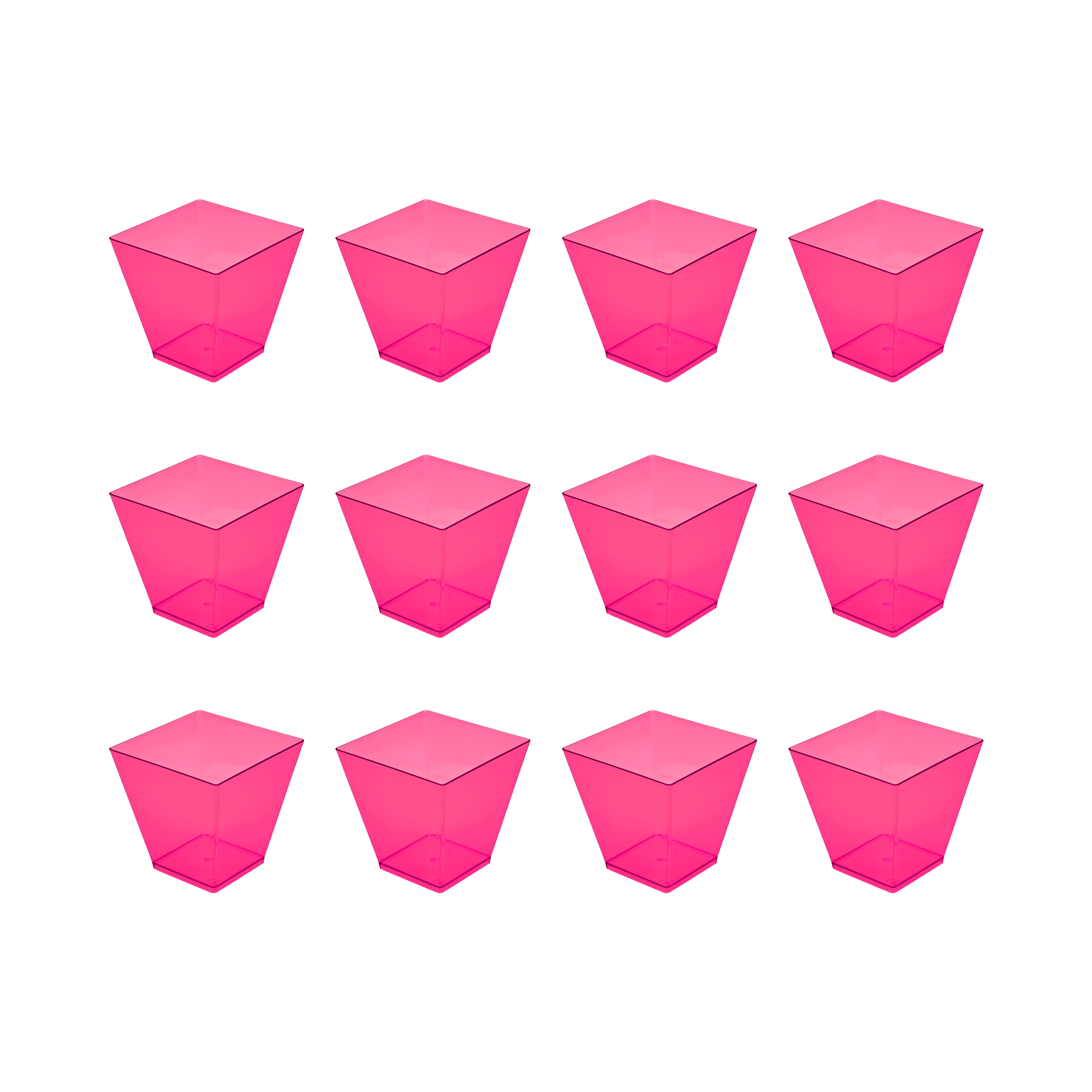 Summer Square Mini Cups, 12ct. by Makery™
