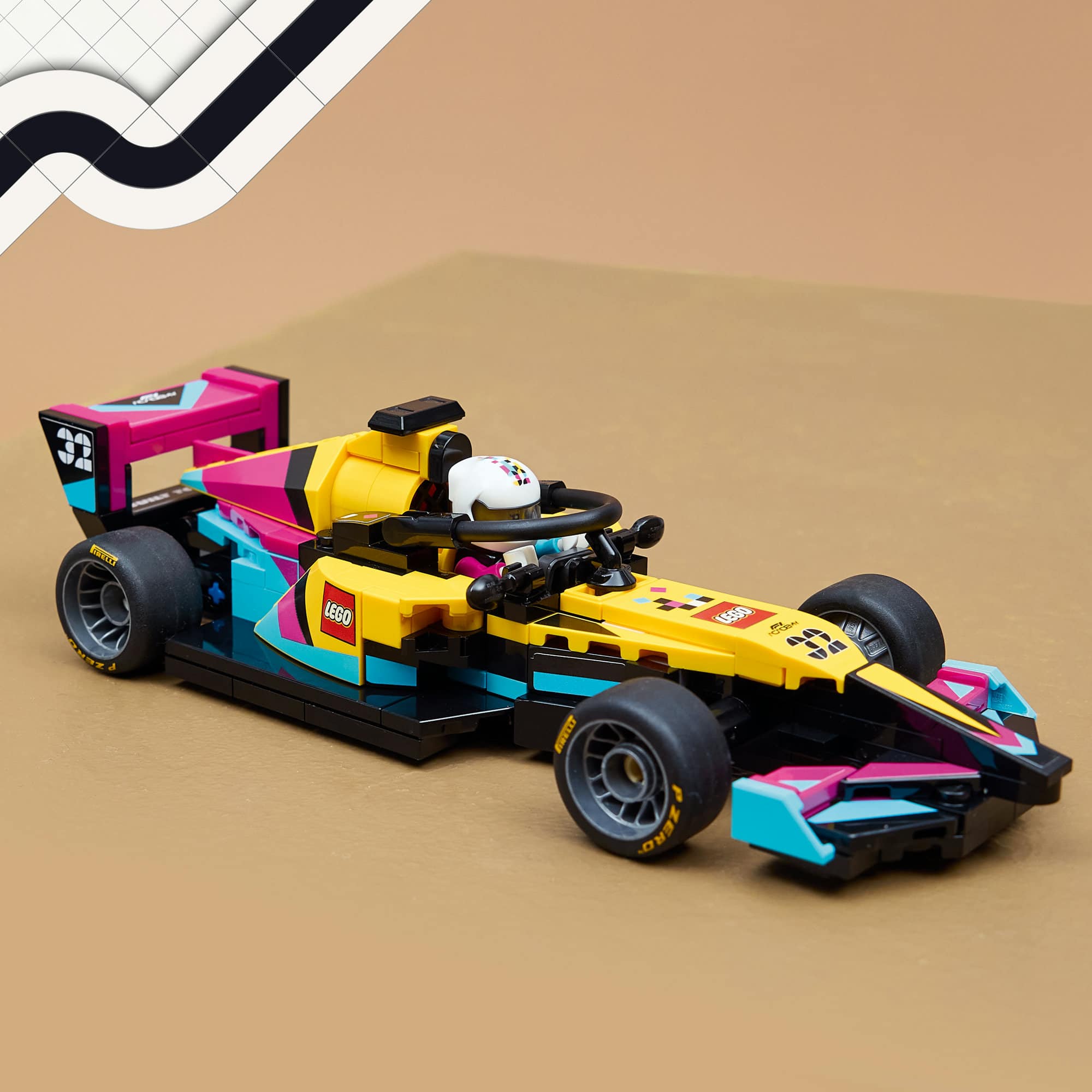 LEGO® F1 ACADEMY™ Speed Champions Race Car Building Kit 77258