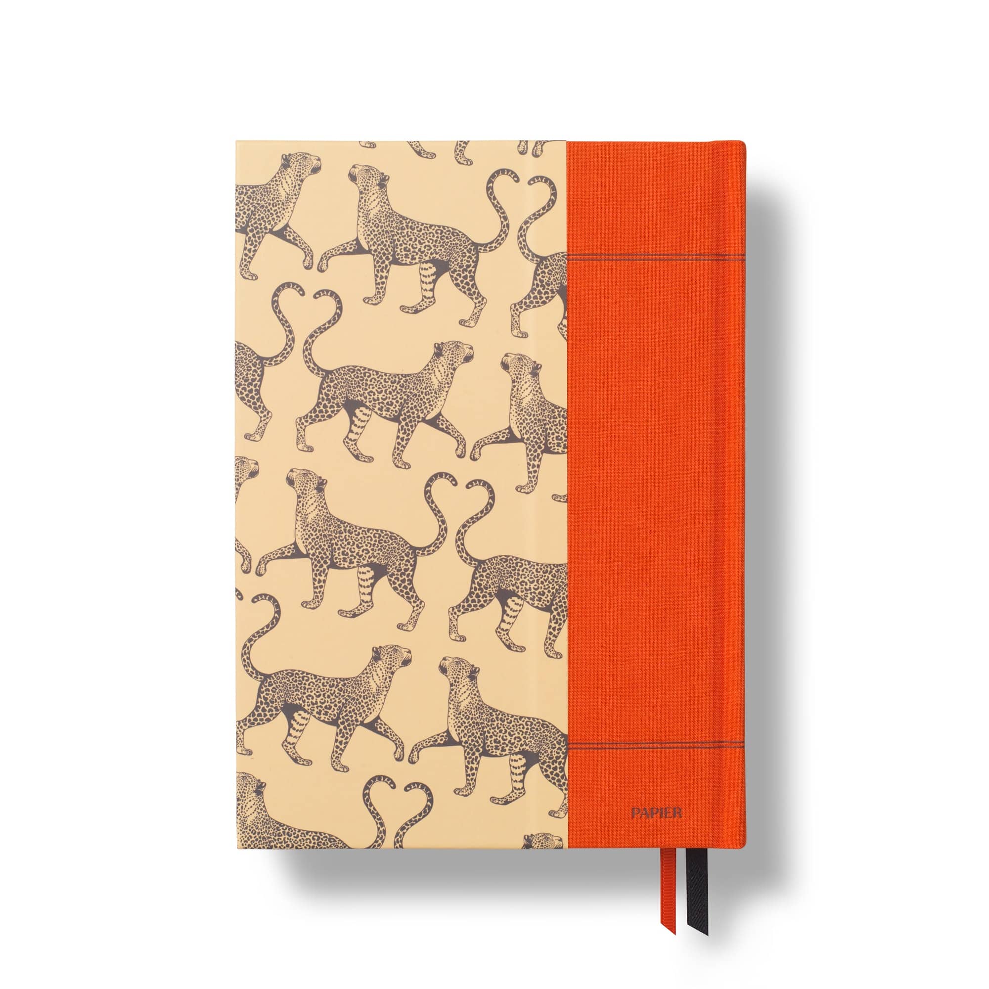 Papier 6" x 8.5" Tails & Hearts Hardcover Fabric Reading Journal