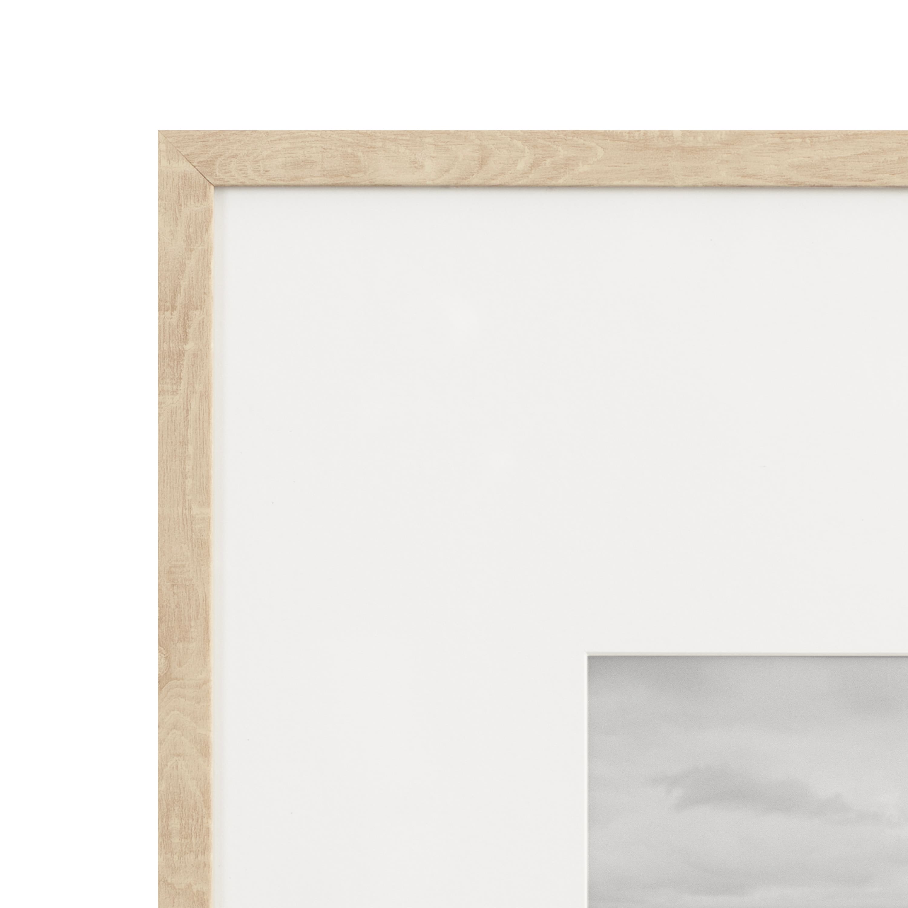 Kate and Laurel Gallery 16" x 20" Photo Picture Frames with 8" x 10" Mat, 3ct.