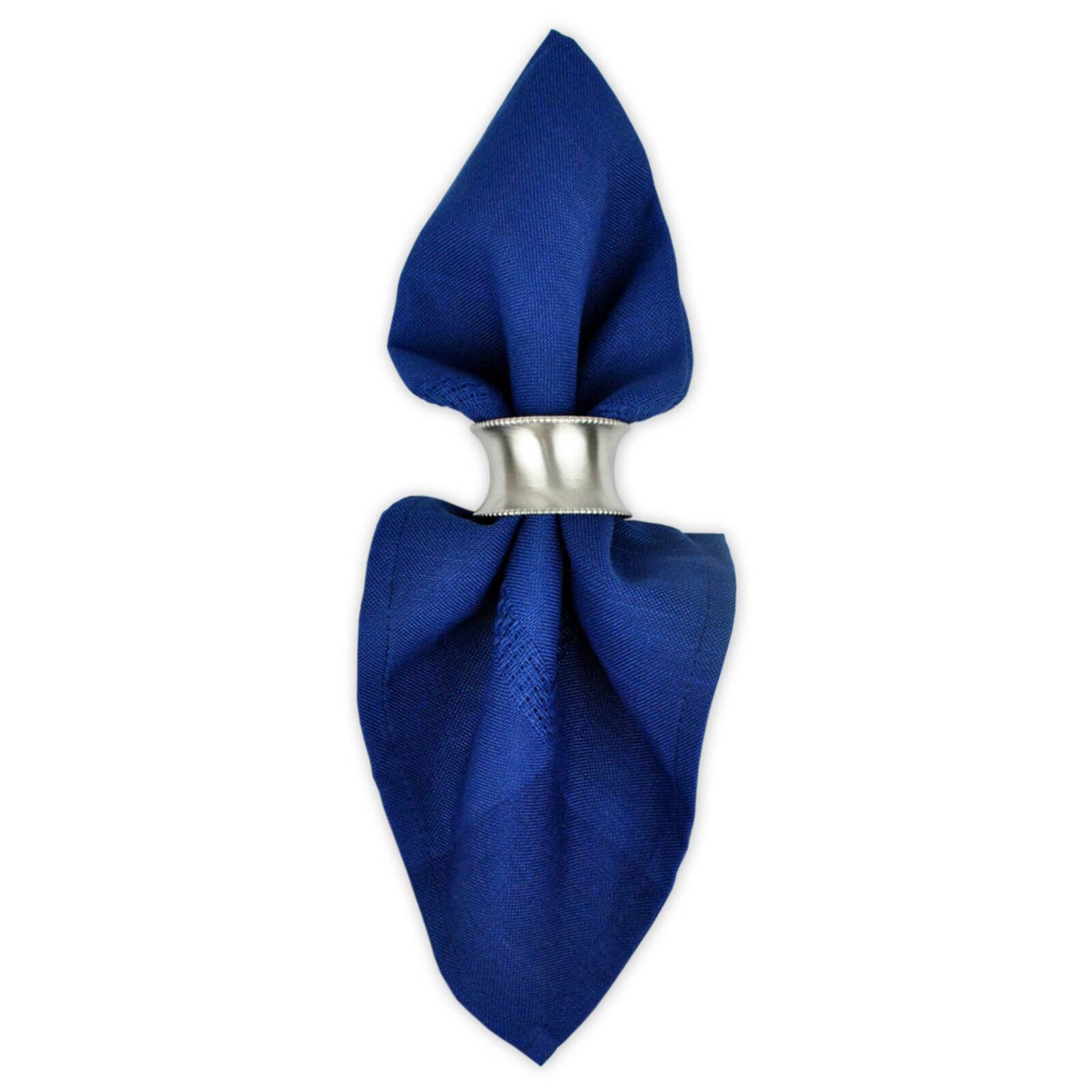 Beaded Silver Napkin Ring, 6ct.