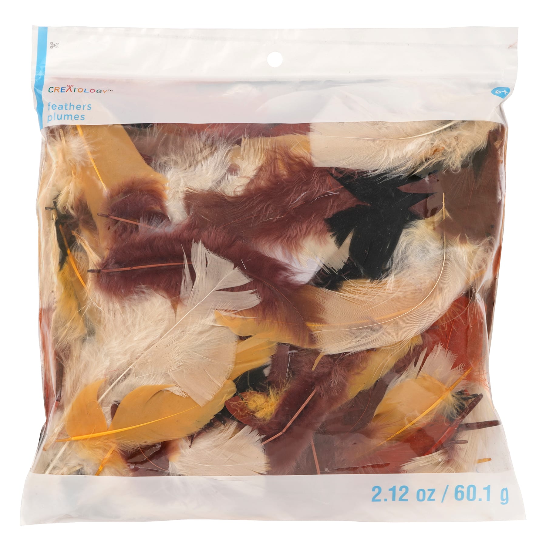12 Pack: Neutral Craft Feathers by Creatology™