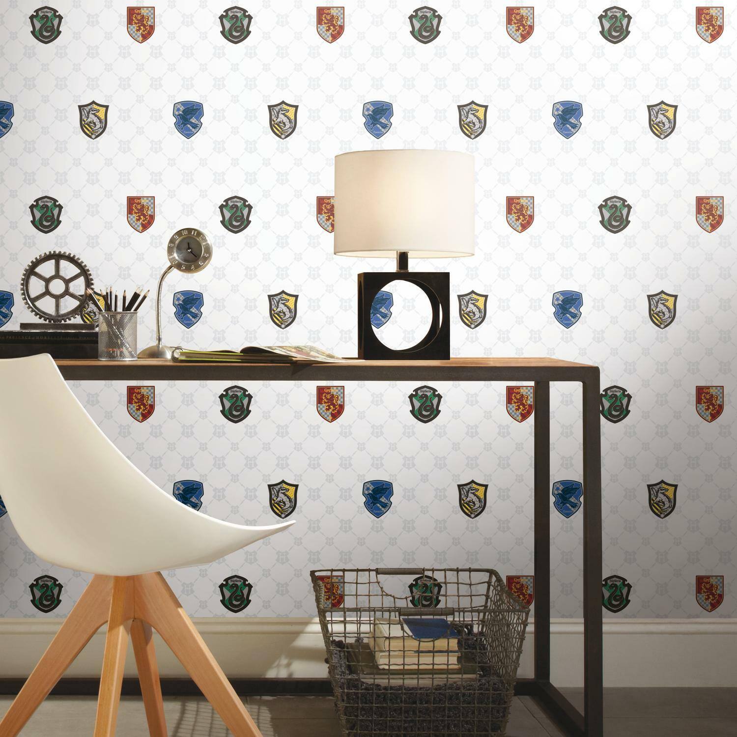 RoomMates Harry Potter House Crest Peel & Stick Wallpaper