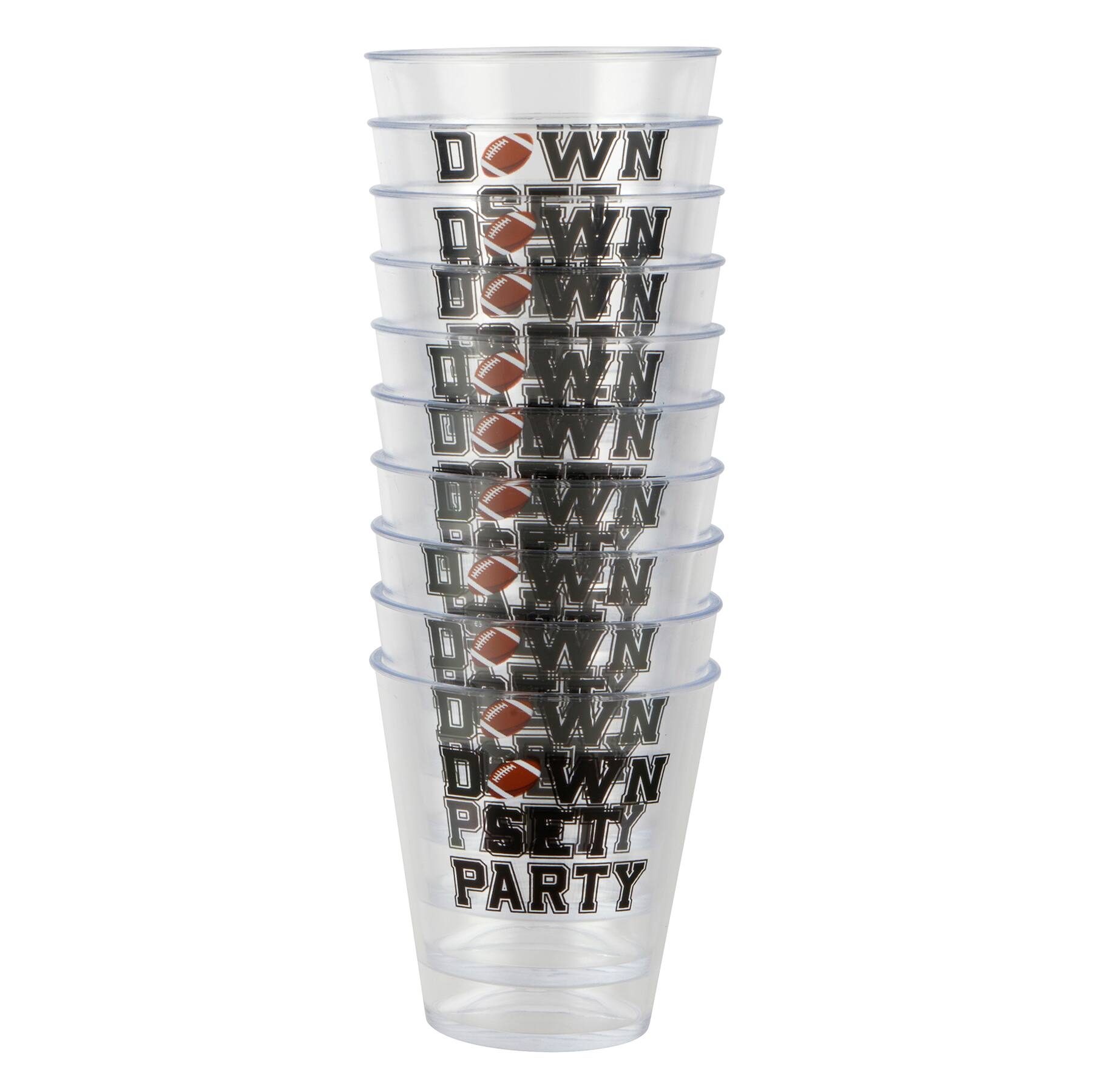 Down Set Party Shot Glasses, 10ct. by Celebrate It™