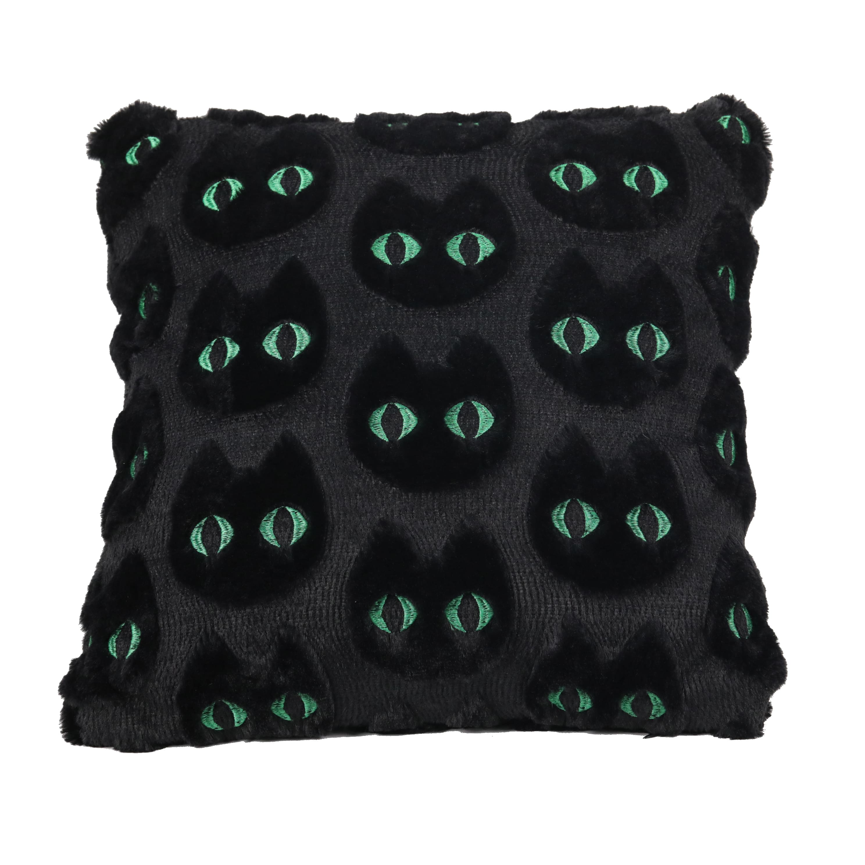 16" Black Cat Pillow by Ashland®