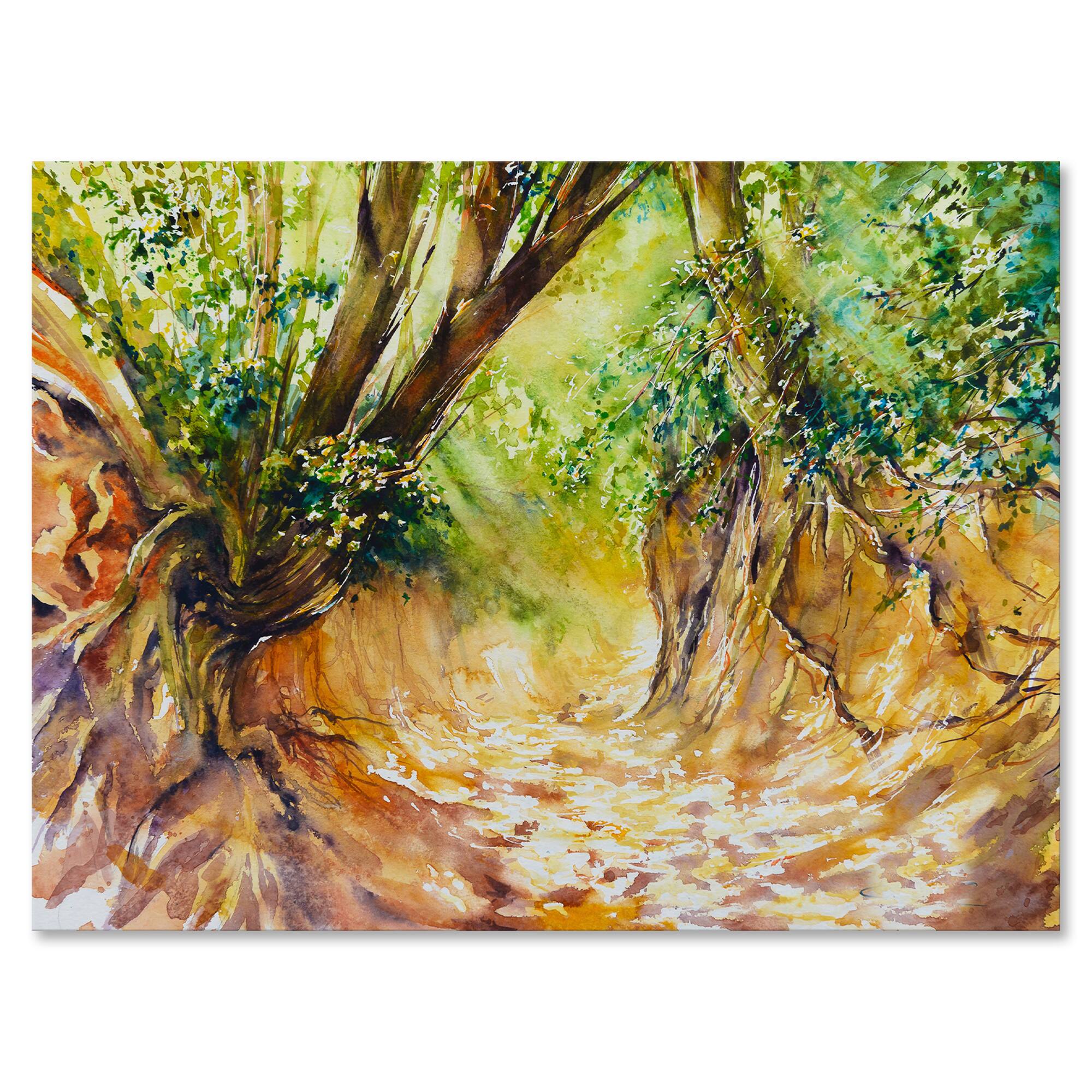 Designart - Little Forest Road