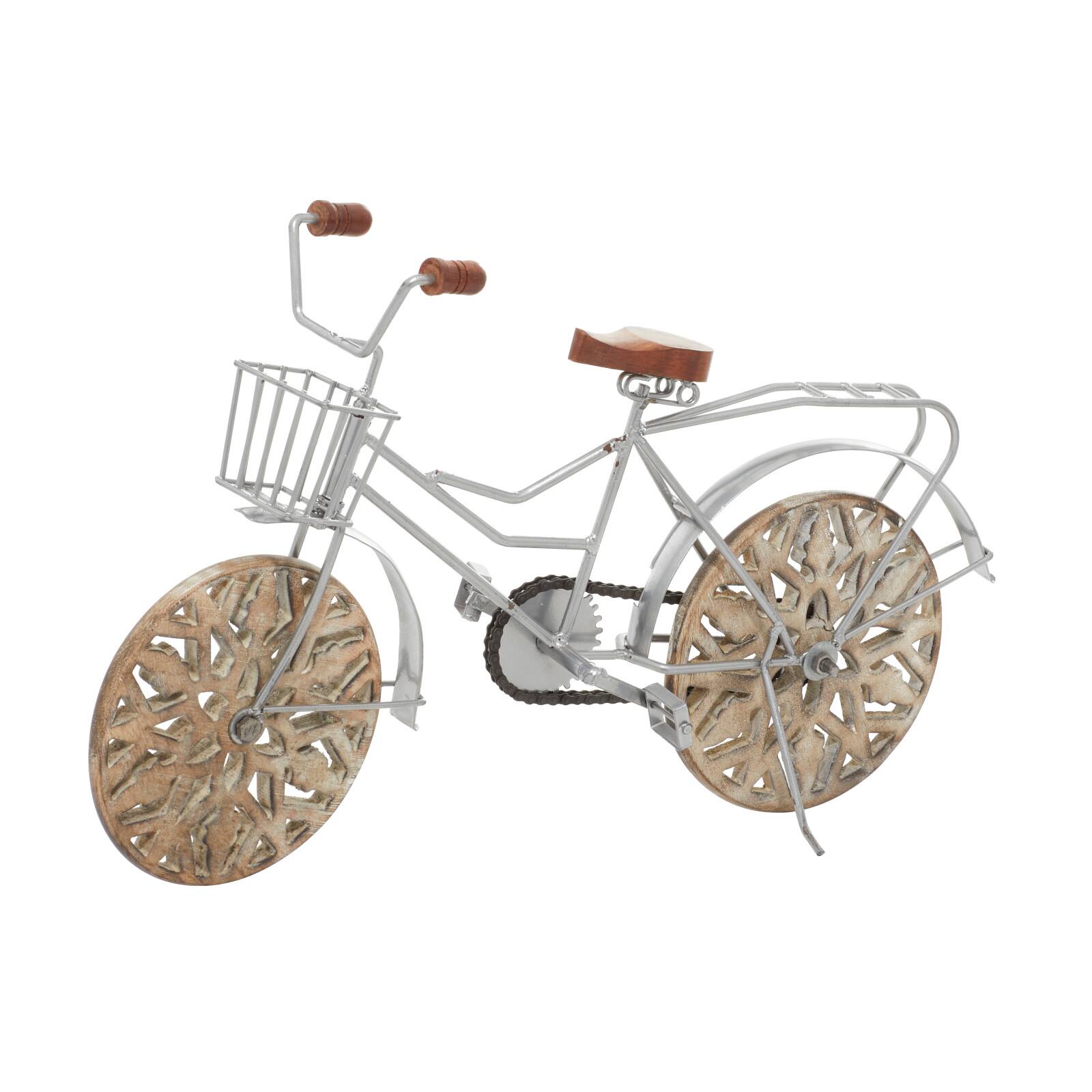 19" Brown Metal Vintage Bicycle