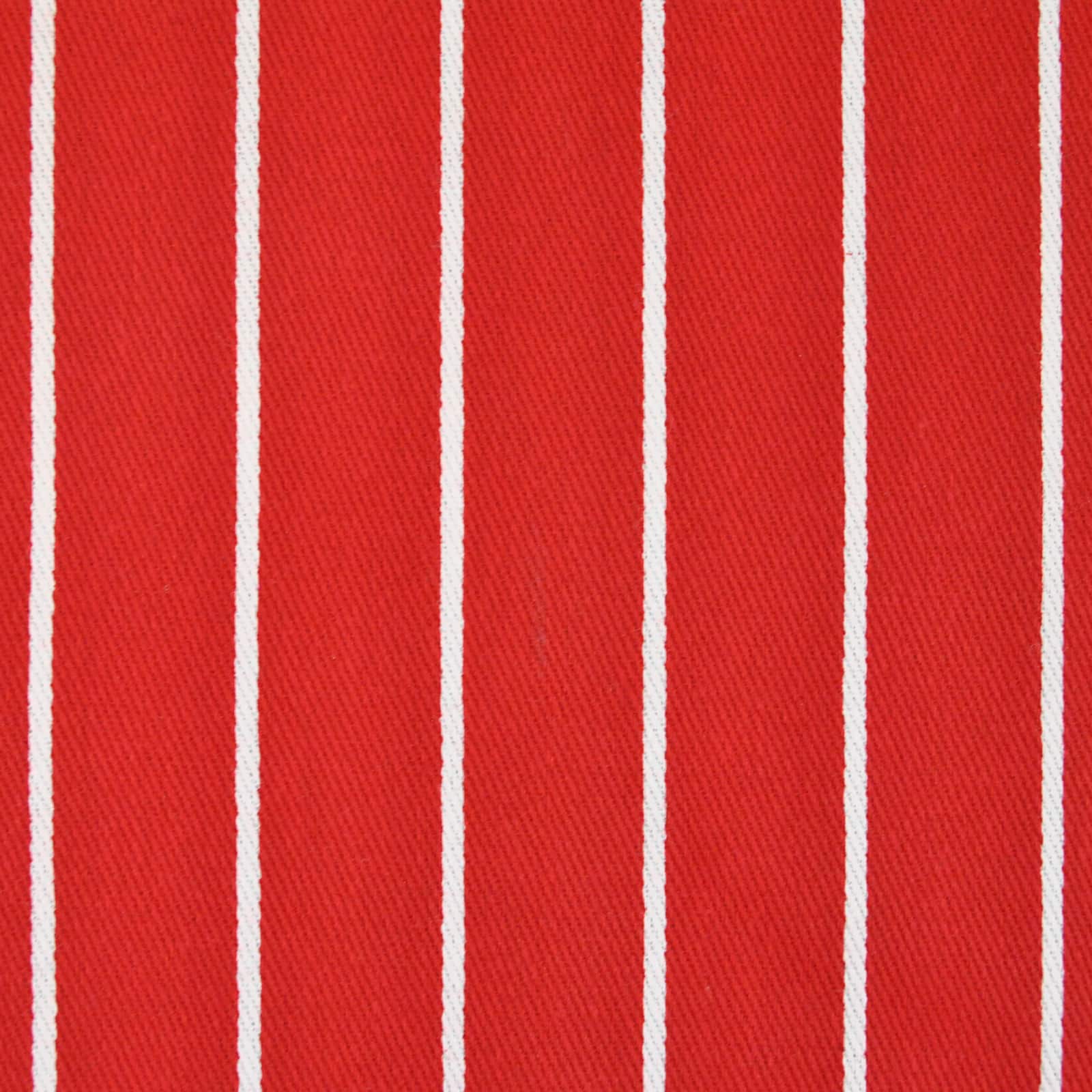 Tango Red Pinstripe Chef Apron