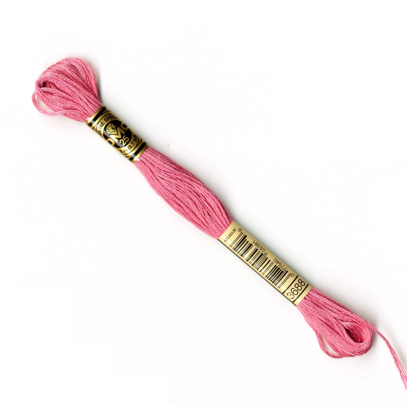 DMC® 6 Strand Embroidery Floss, Pink, Color: 3688 MD Mauve | Michaels