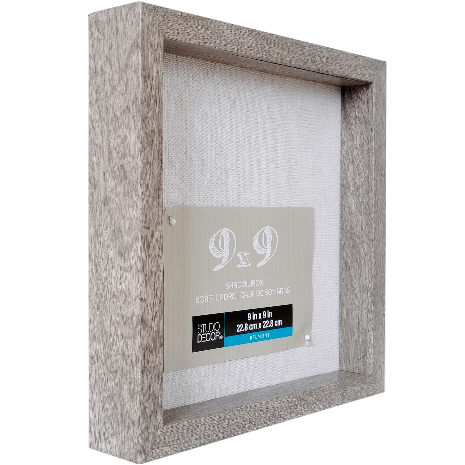 Grey Belmont Shadow Box by Studio Décor®