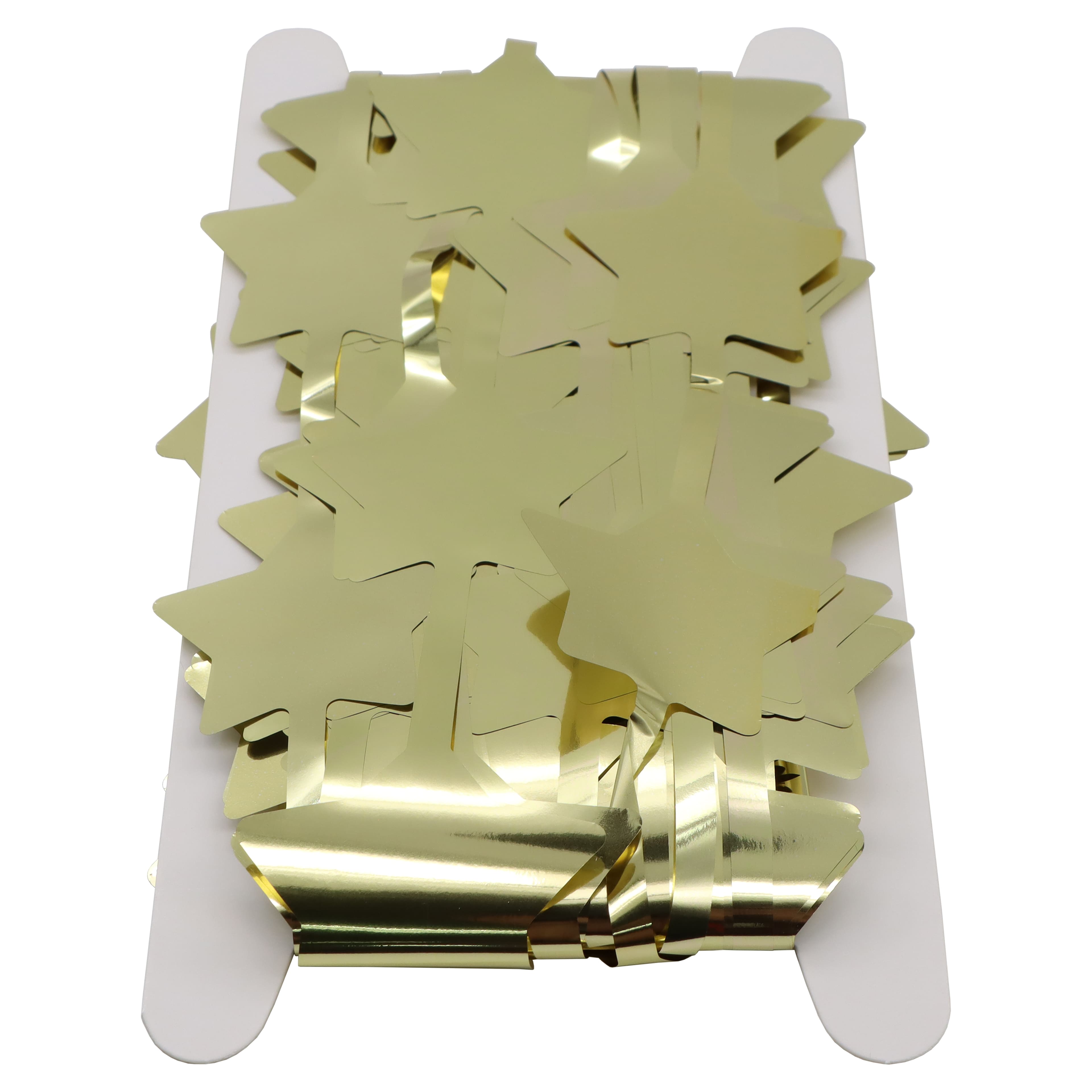 12 Pack: 6.25 ft. Gold Star Fringe Curtain by Celebrate It™