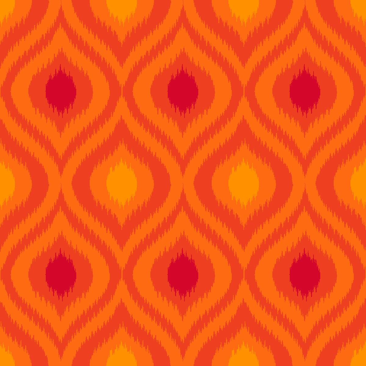 Springs Creative Tonal Ikat Flame Quilting Cotton Fabric