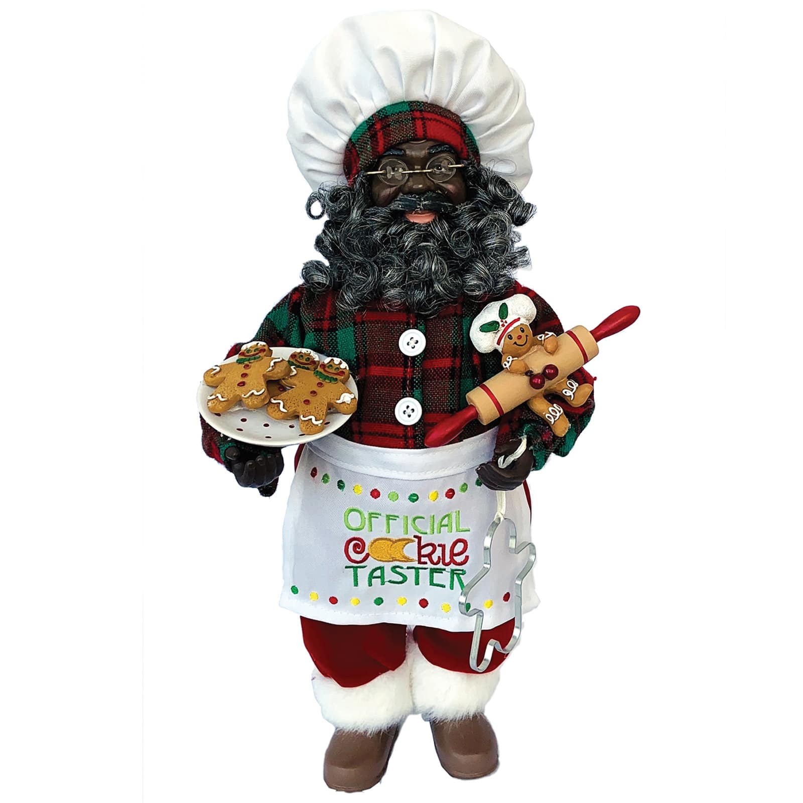 Santa's Workshop 15" Cookie Taster Claus