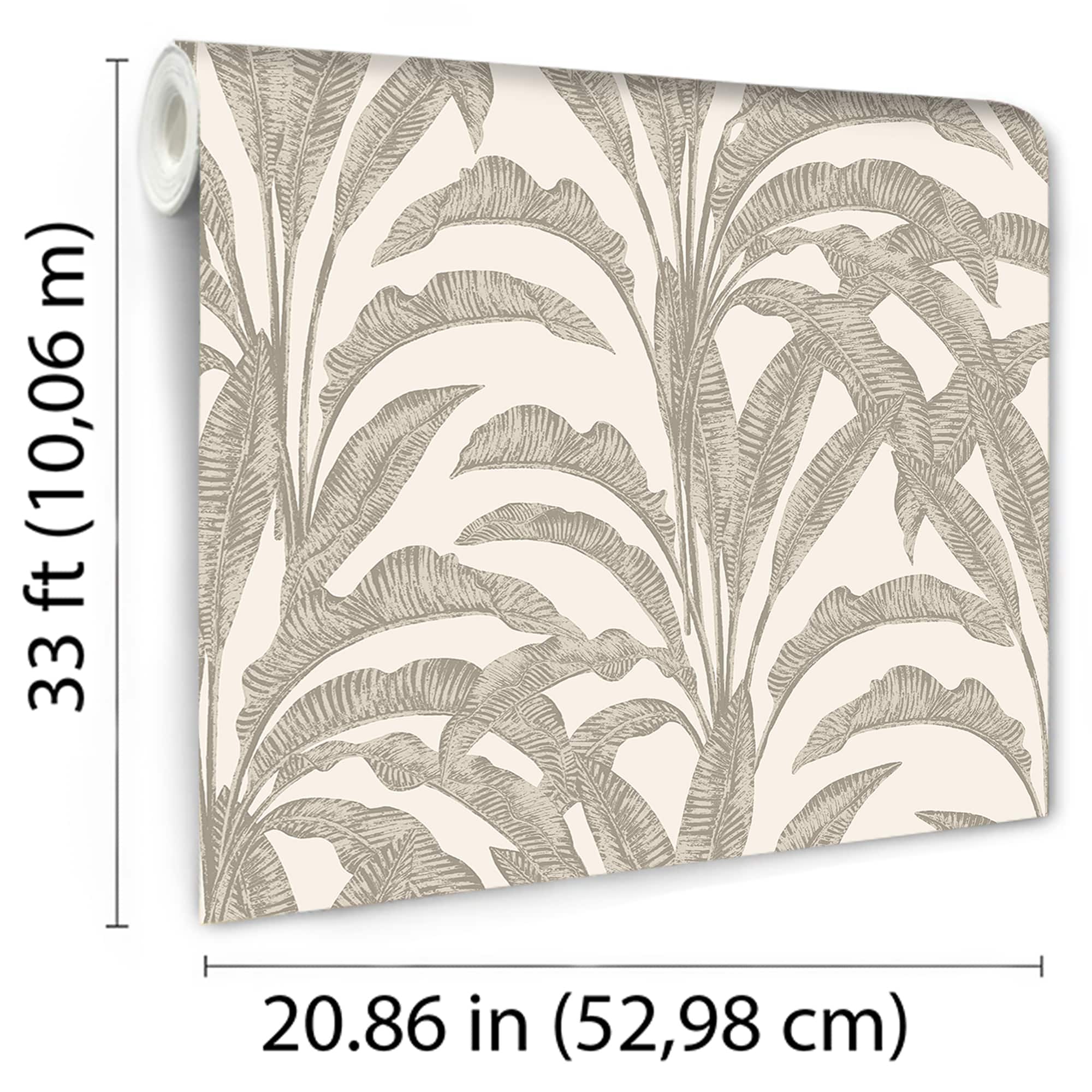 Designs Direct Luxe Tropical Palm Wallpaper
