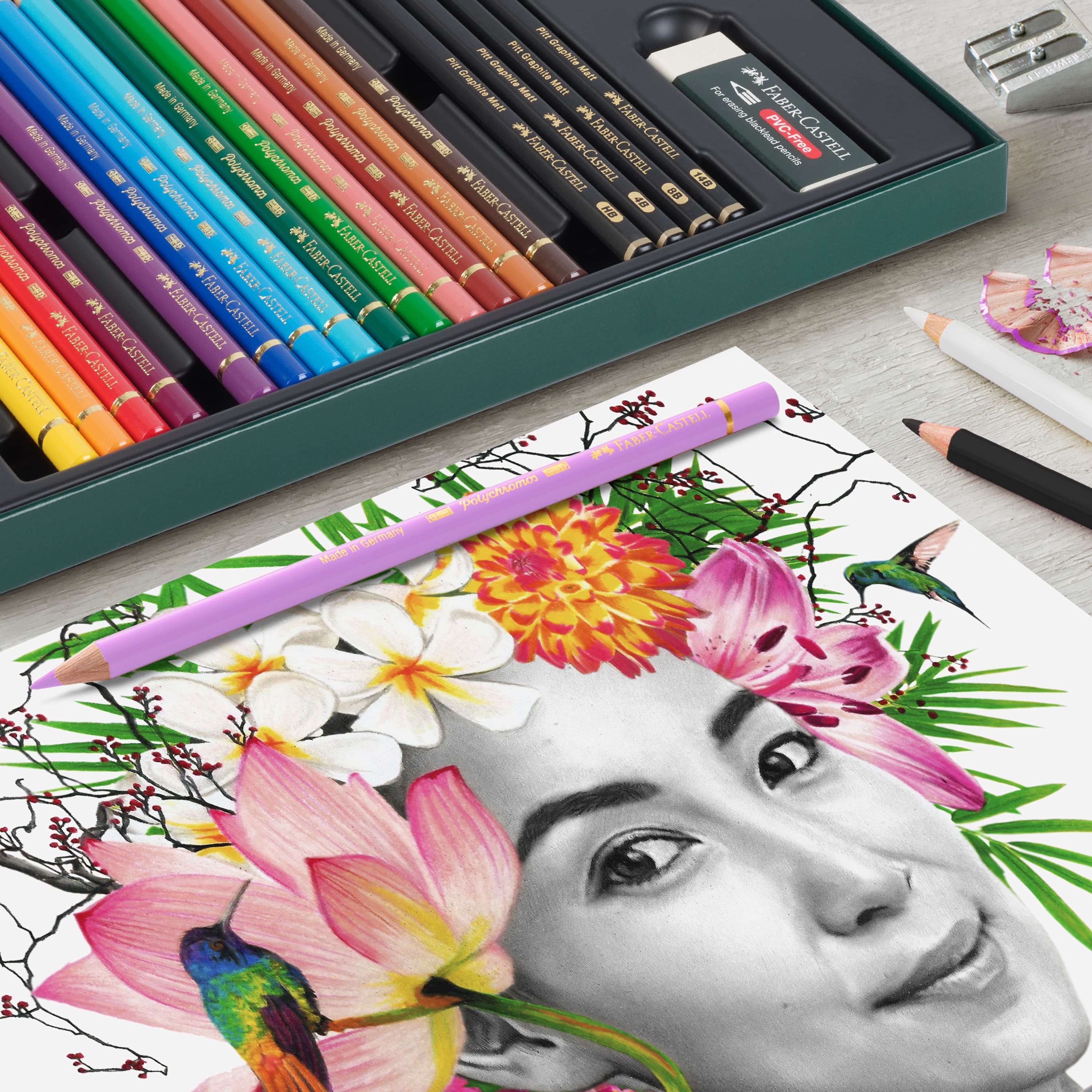 Faber-Castell Polychromos & Graphite Matte Gift Set