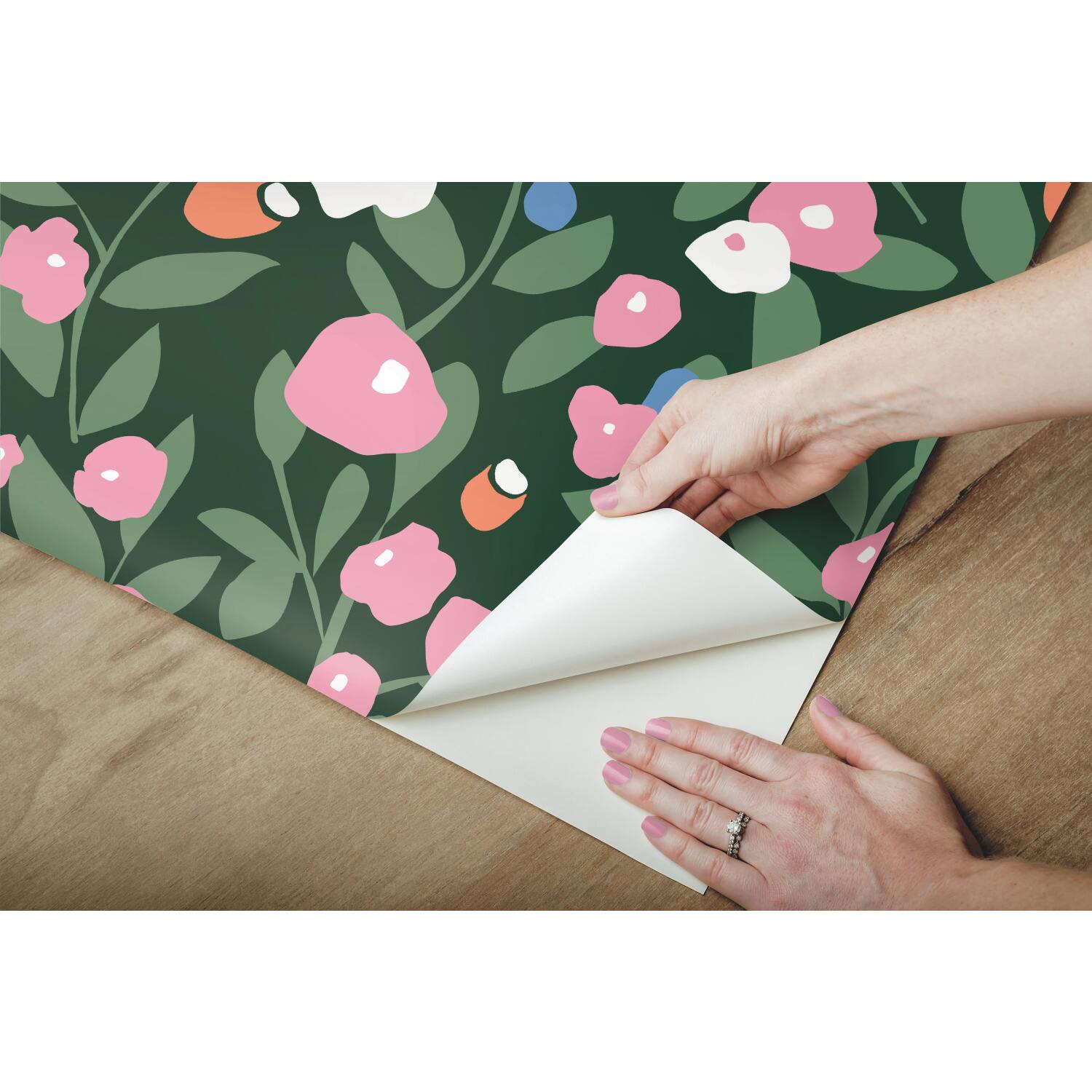RoomMates Kensington Garden Peel & Stick Wallpaper