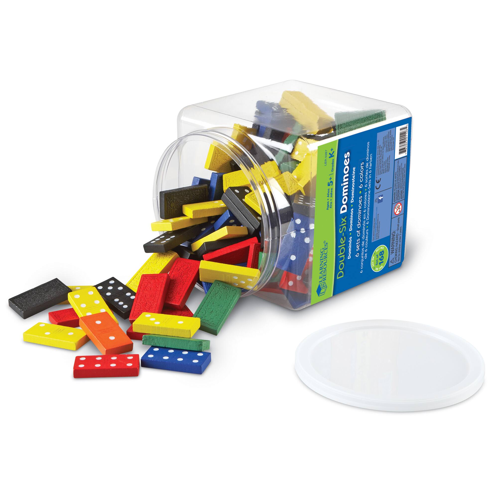 Learning Resources Double-Six Dominoes Set