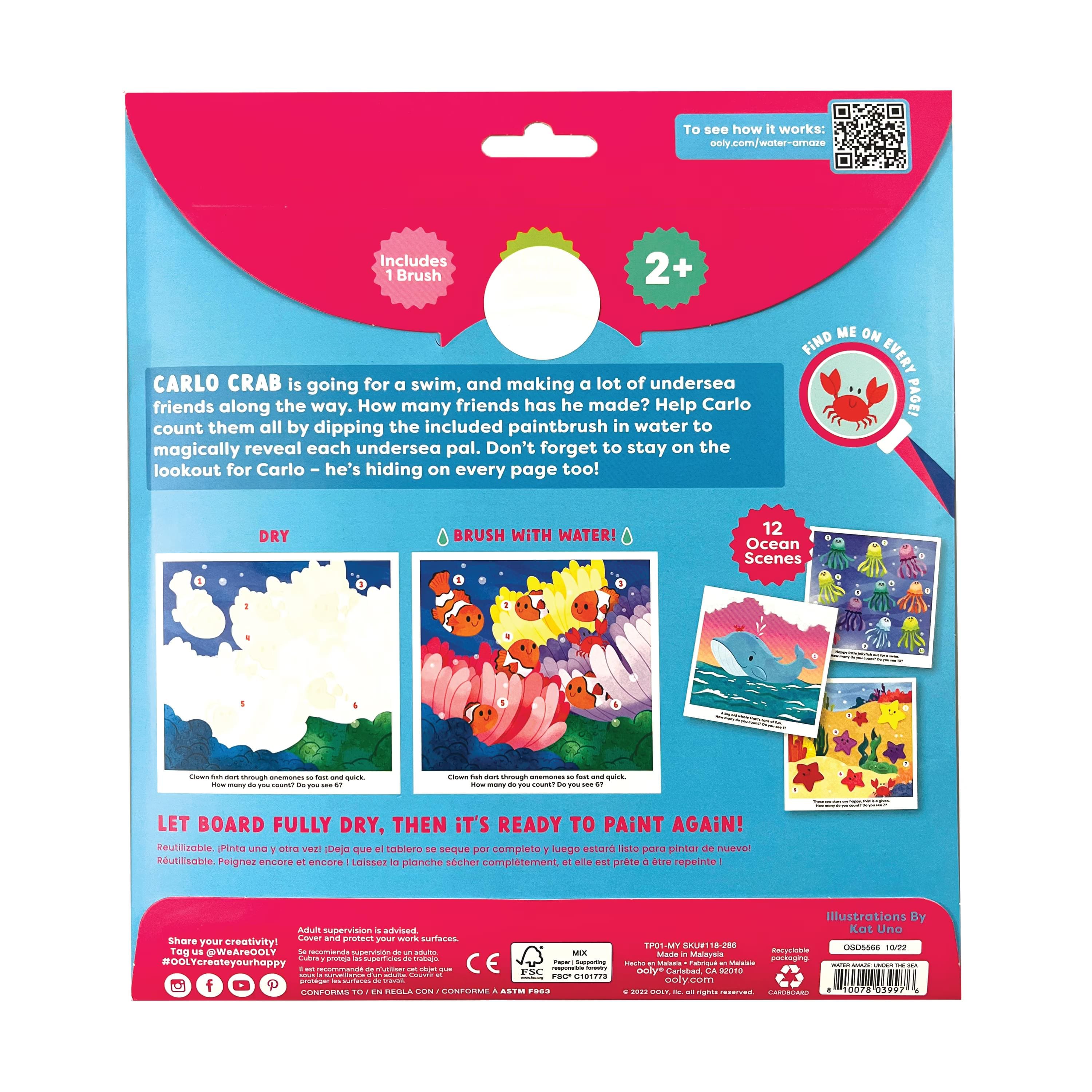 Water Amaze Under the Sea Water Reveal Boards