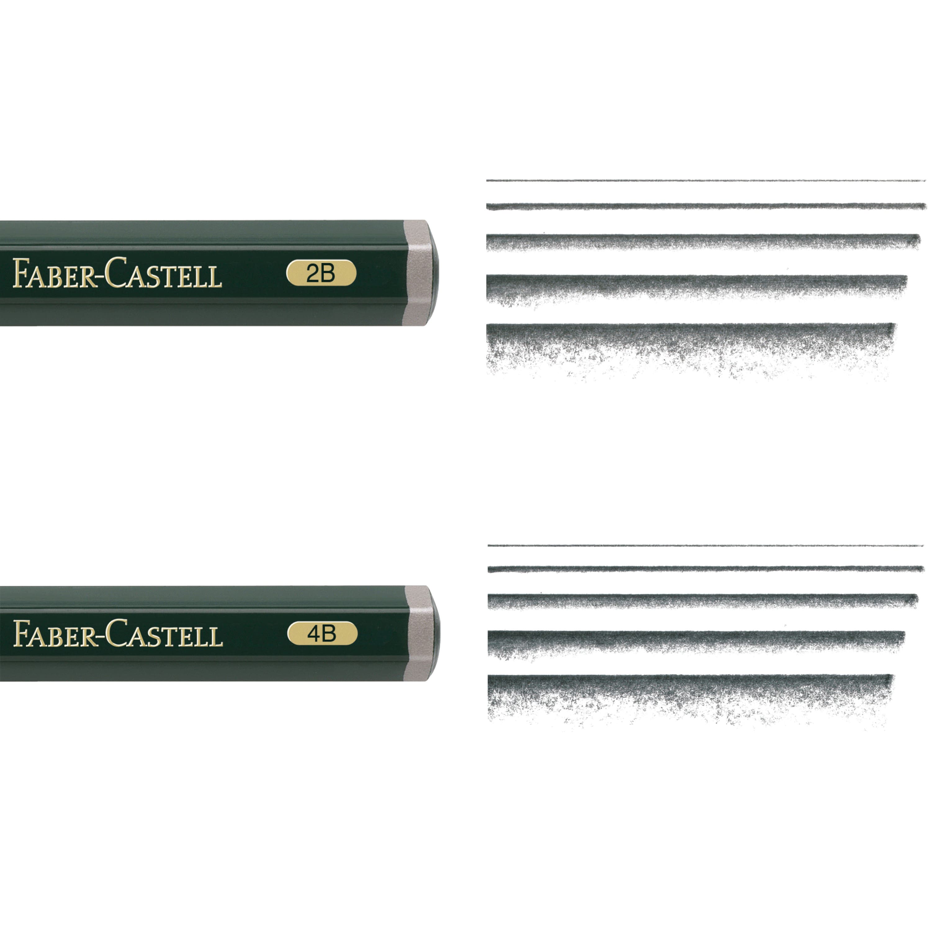 Faber-Castell 9000 Jumbo Graphite Pencil Sketch Set