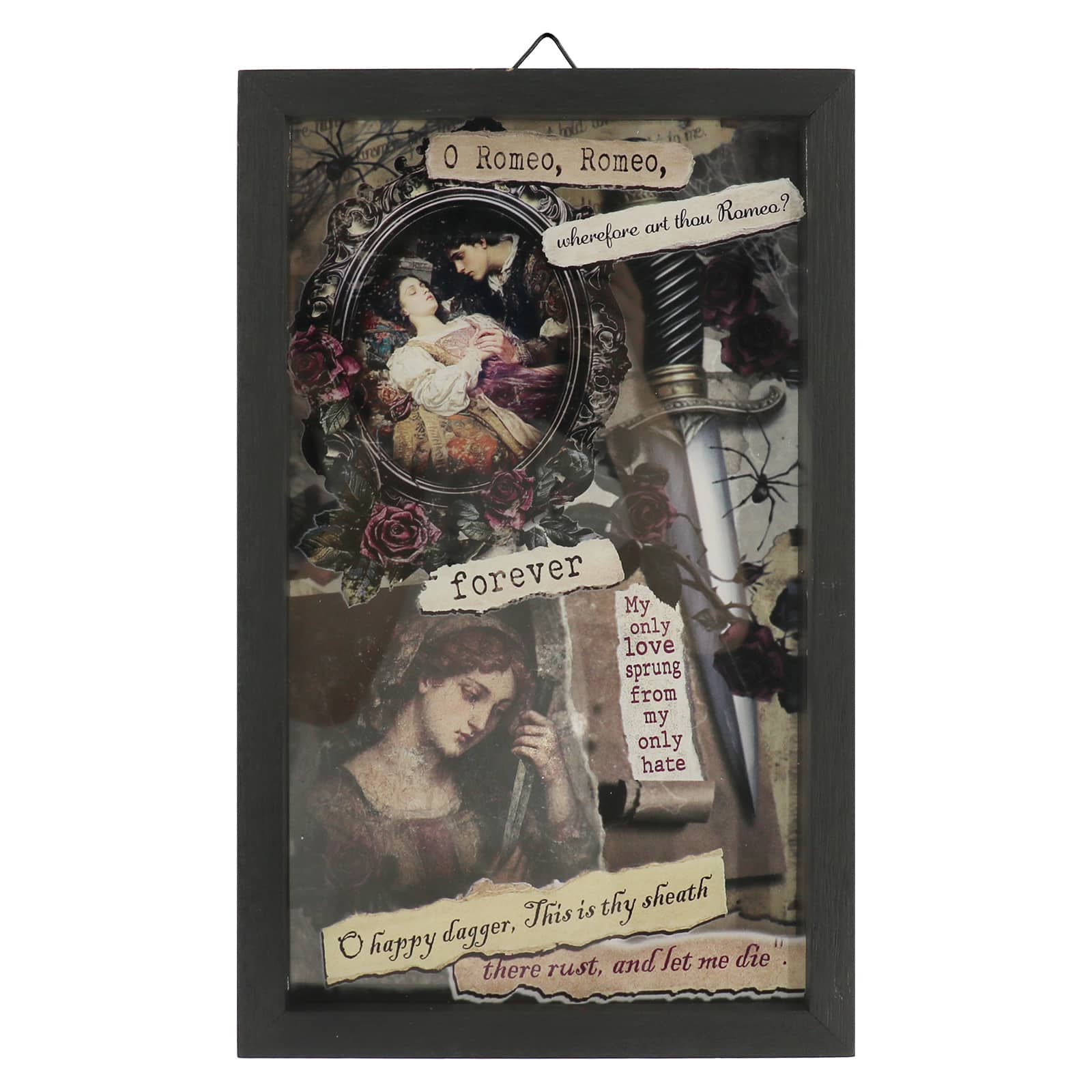 Romeo Romeo Wall Sign in Black Frame by Ashland®
