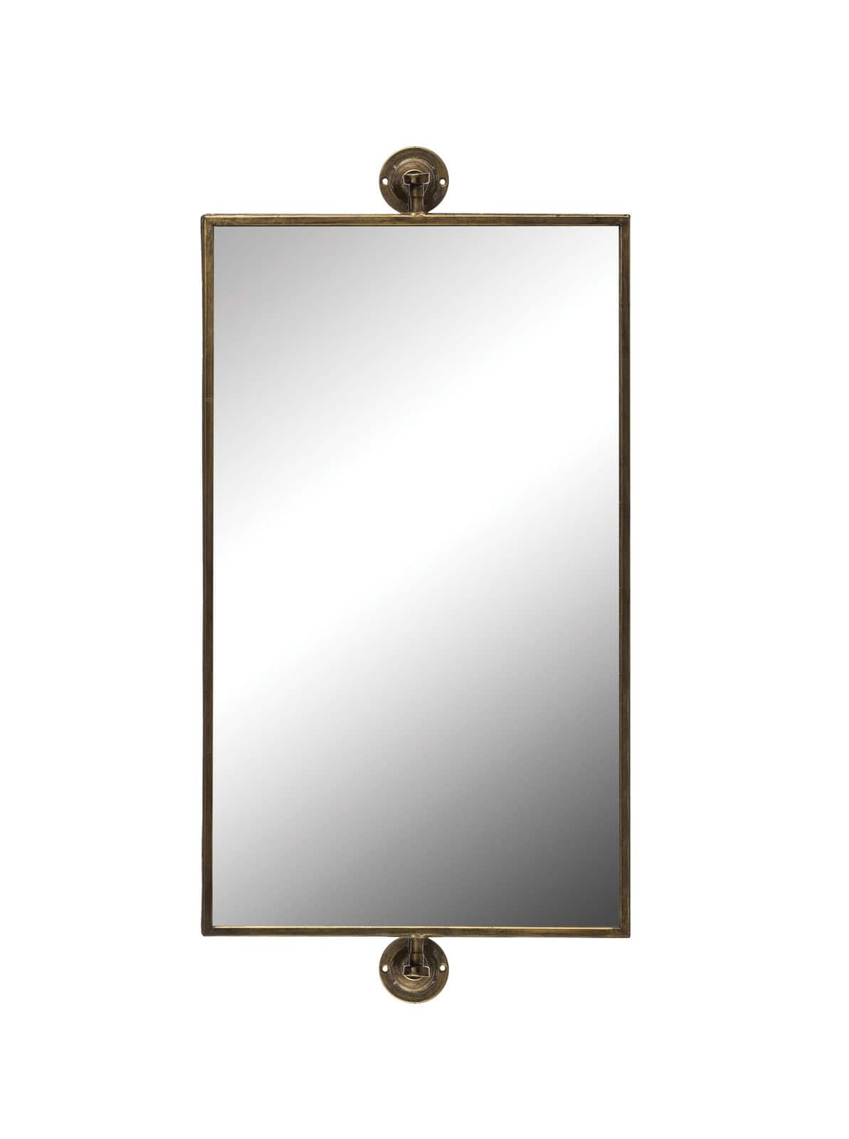 Hello Honey® 28" Metal Swivel Wall Mirror