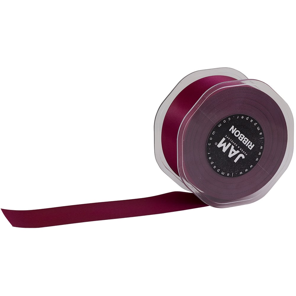 JAM Paper 1.5" x 25yd. Double Faced Satin Ribbon