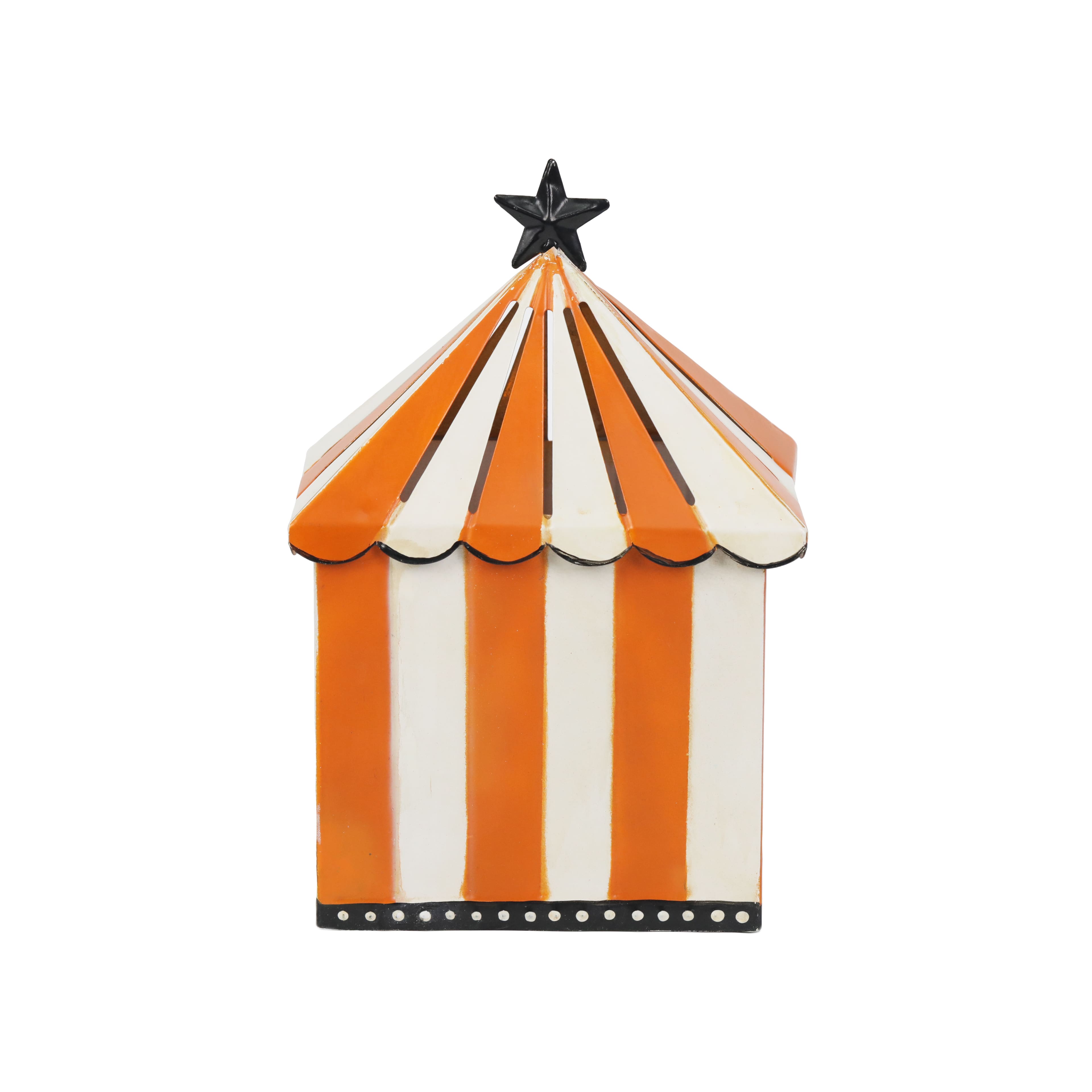 8" LED Carnival Tent Metal Tabletop Décor by Ashland®