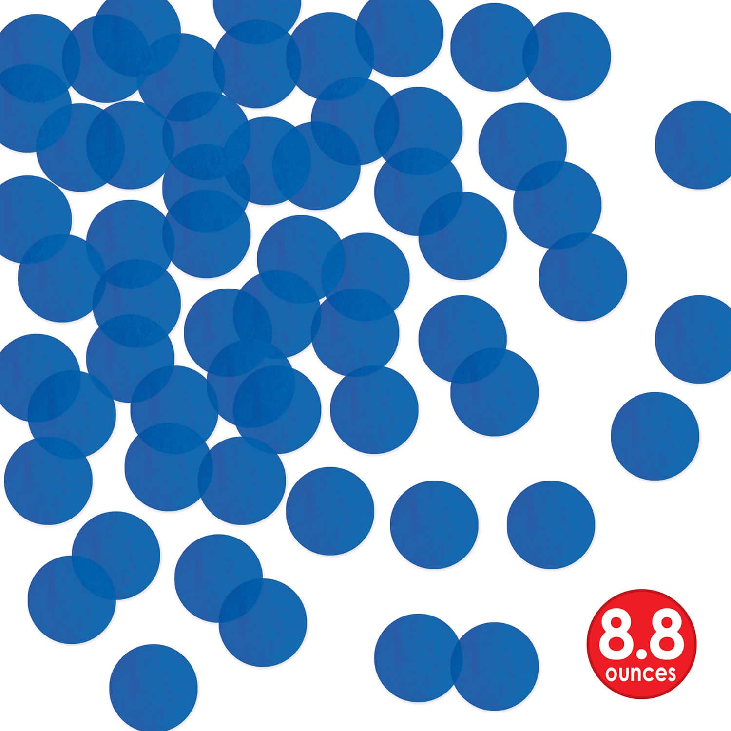 Beistle 1" Bulk Tissue Confetti, 8.8oz.