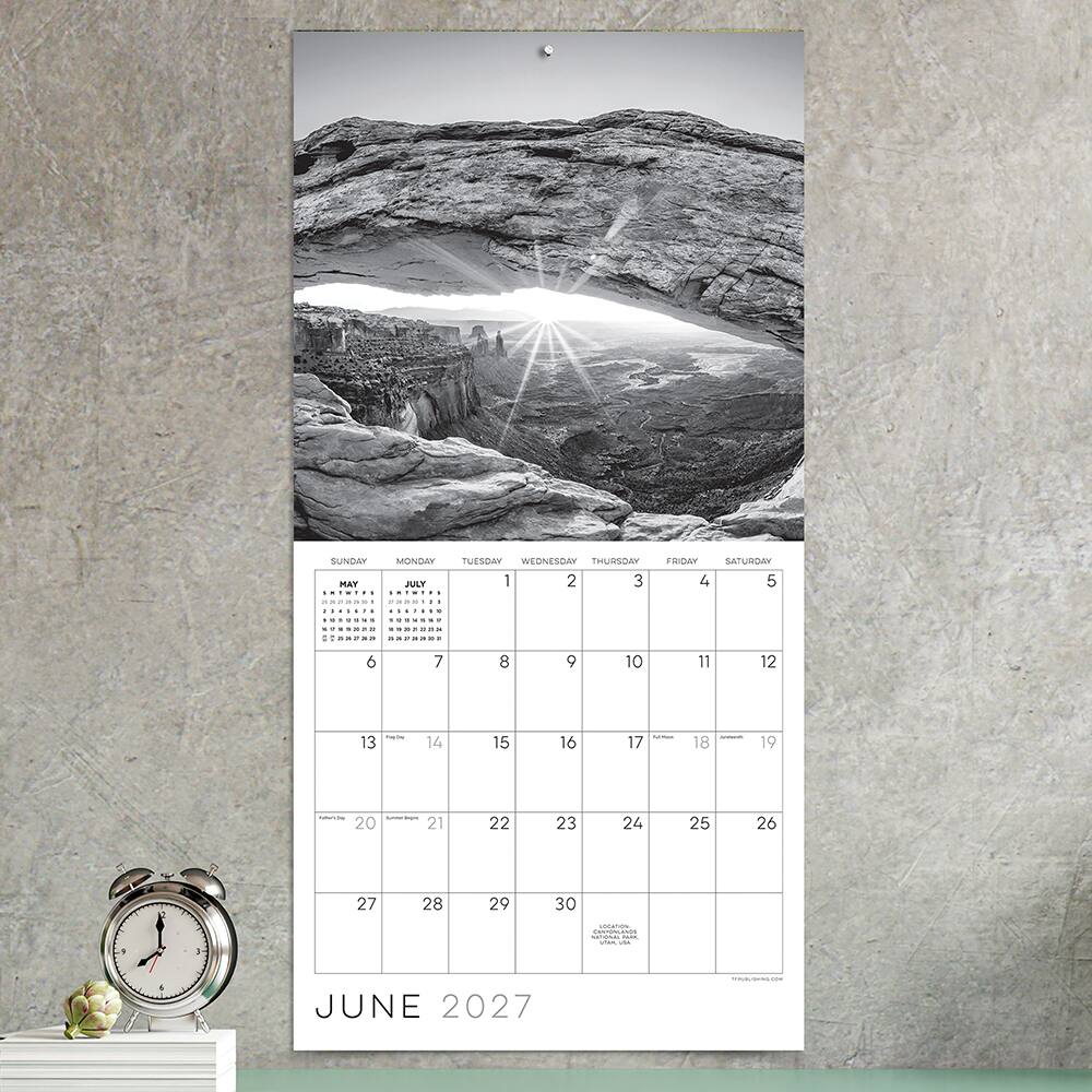 2027 Zen Nature Wall Calendar