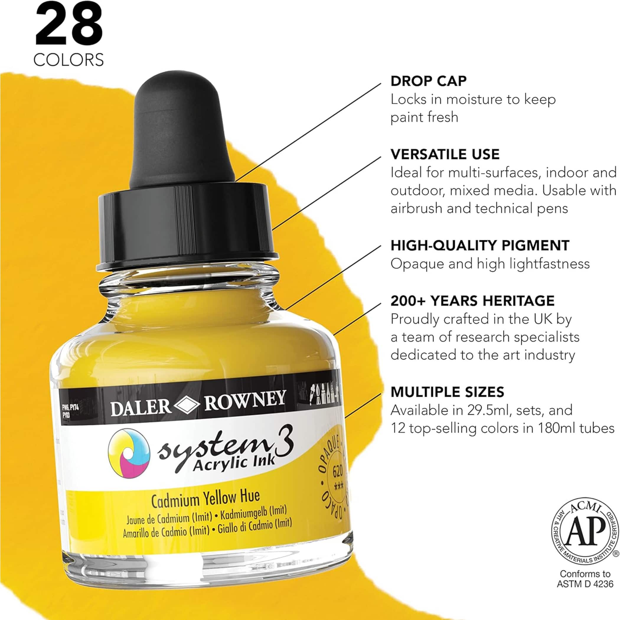 Daler-Rowney® System3 Acrylic Ink Intro Set