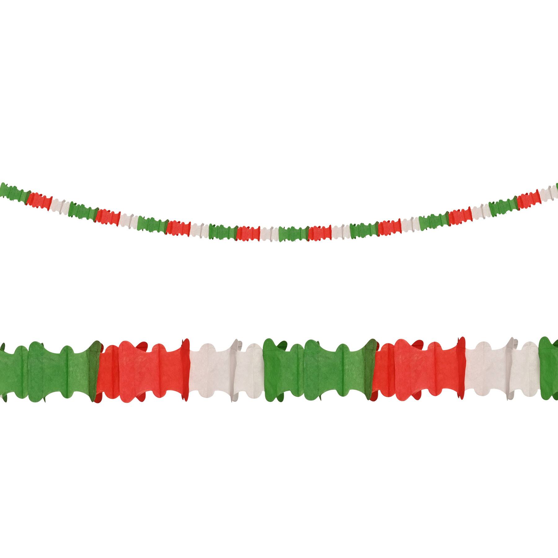 Beistle 14.5ft. Red, White & Green Ceiling Drops, 4ct.