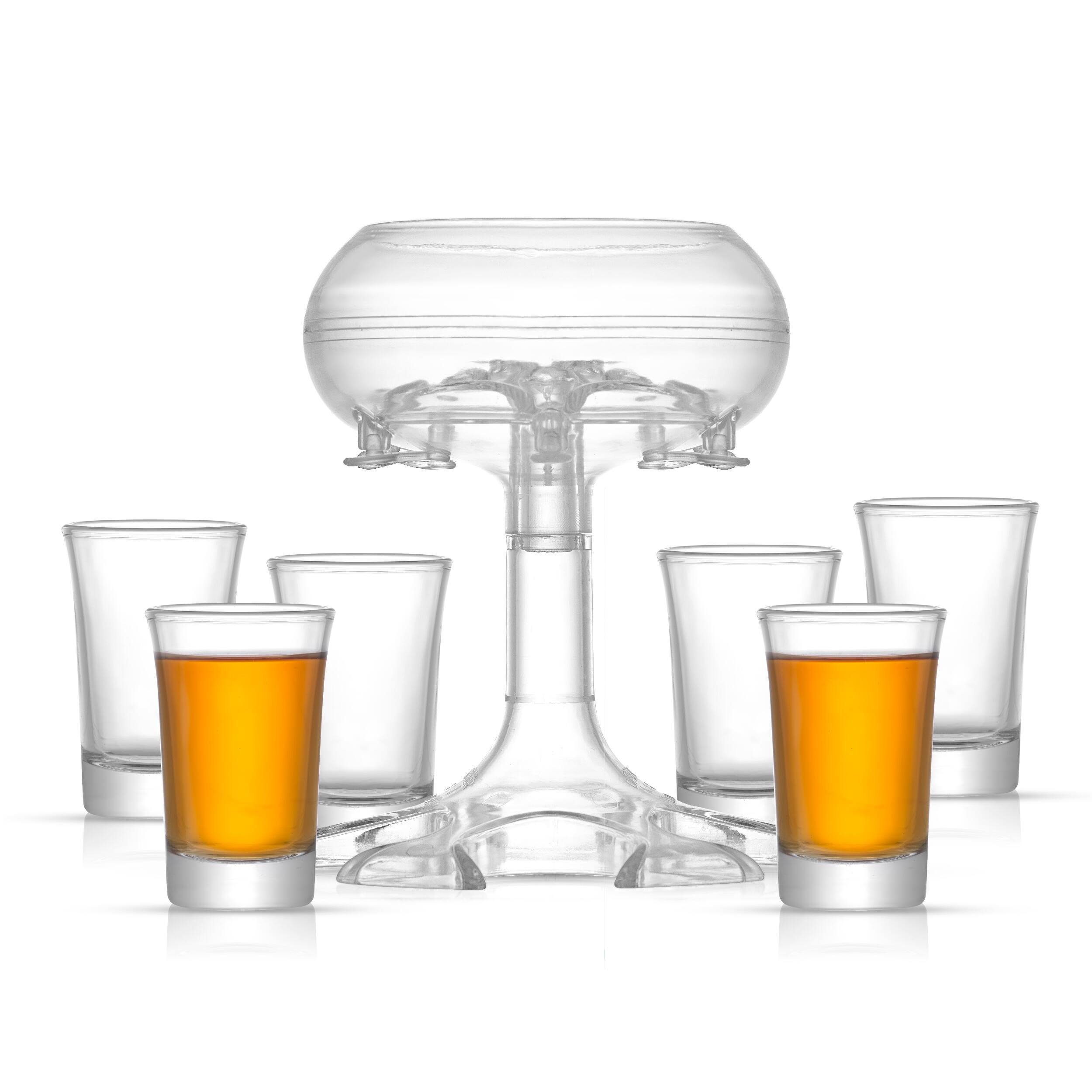 JoyJolt® Drink Dispenser & Shot Glass Set